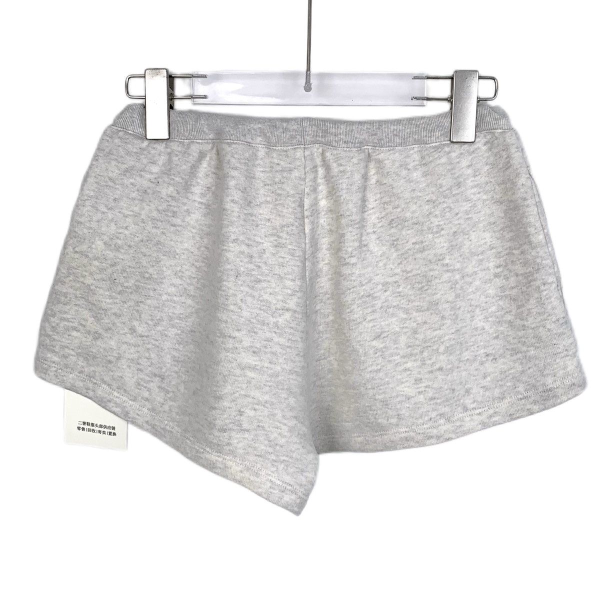 Celine Celine Beige Grey Logo Printed Cotton Casual Shorts K26WX Size 27" / US 4 / IT 40 - 2 Thumbnail