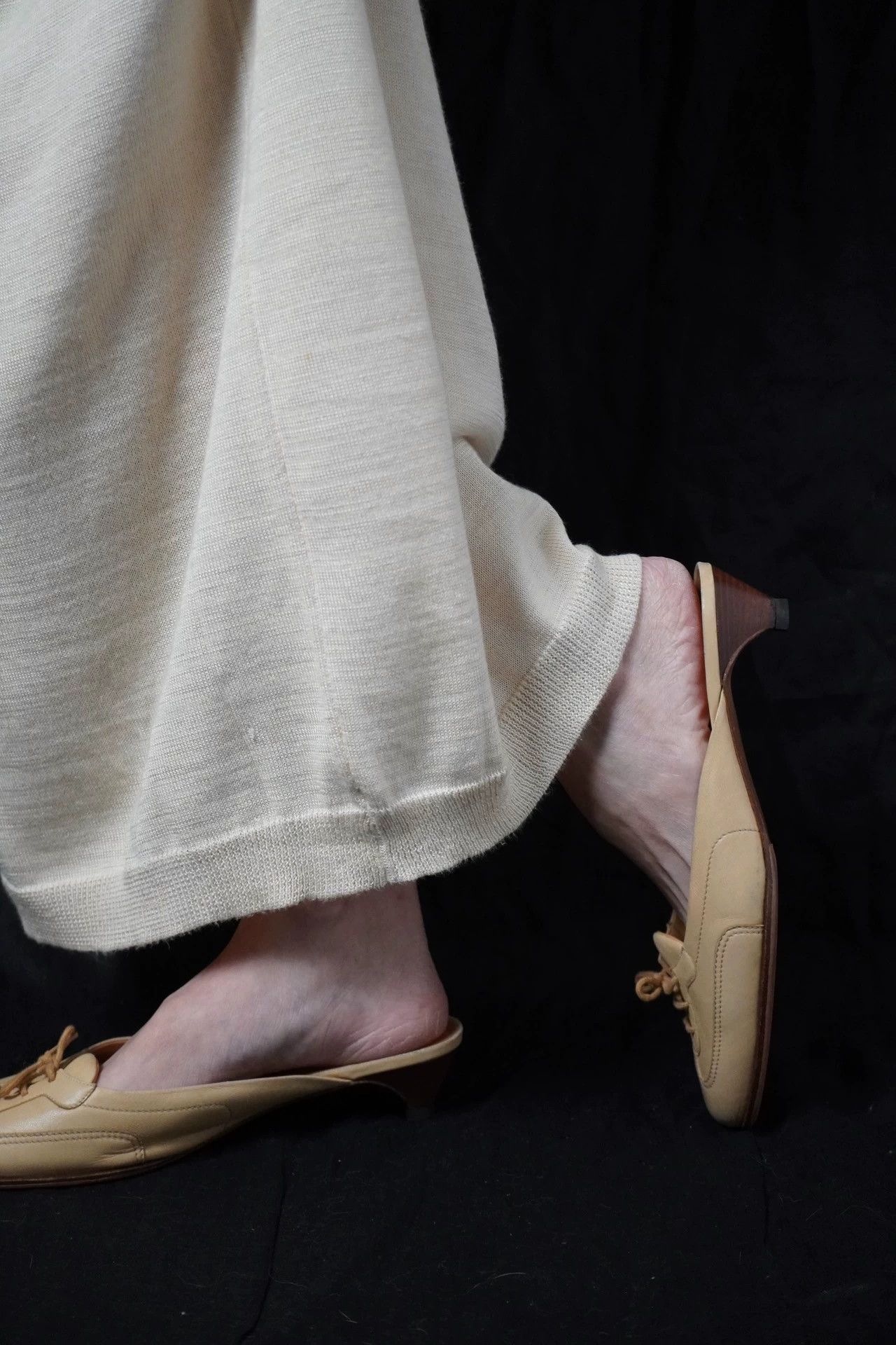 Hermes Hermes 1990s Sheepskin Mule Size 38 9/10 Size US 7.5 / IT 37.5 - 3 Thumbnail