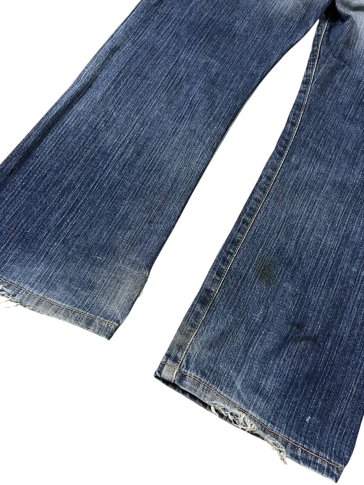Hysteric Glamour Vintage Edwin 503R Distress Washed Jean Japan Size US 33 - 12 Thumbnail