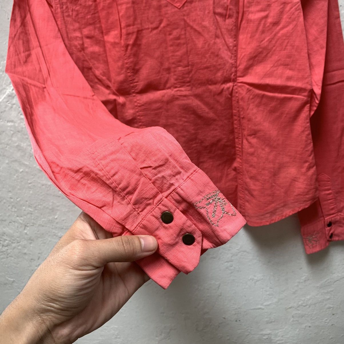 Edwin VINTAGE EDWIN EMBROIDERED WASTERN SHIRT IFSIXWASNINE STYLE Size M / US 6-8 / IT 42-44 - 8 Thumbnail