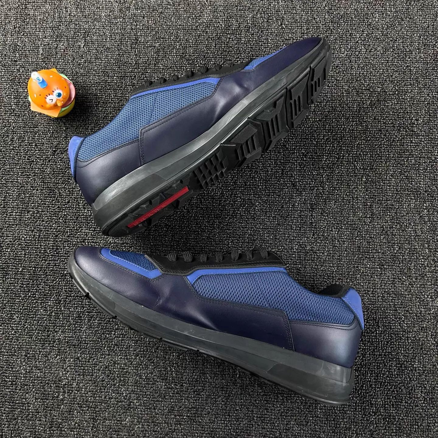 Prada Prada blue casual sneakers 43.5 Size US 10.5 / EU 43-44 - 3 Thumbnail