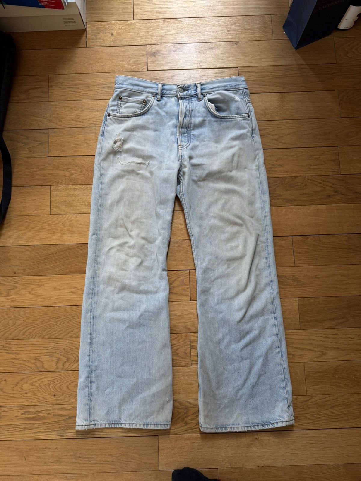 Acne Studios Light Blue Acne Studios Jeans Size US 30 / EU 46 - 1 Thumbnail