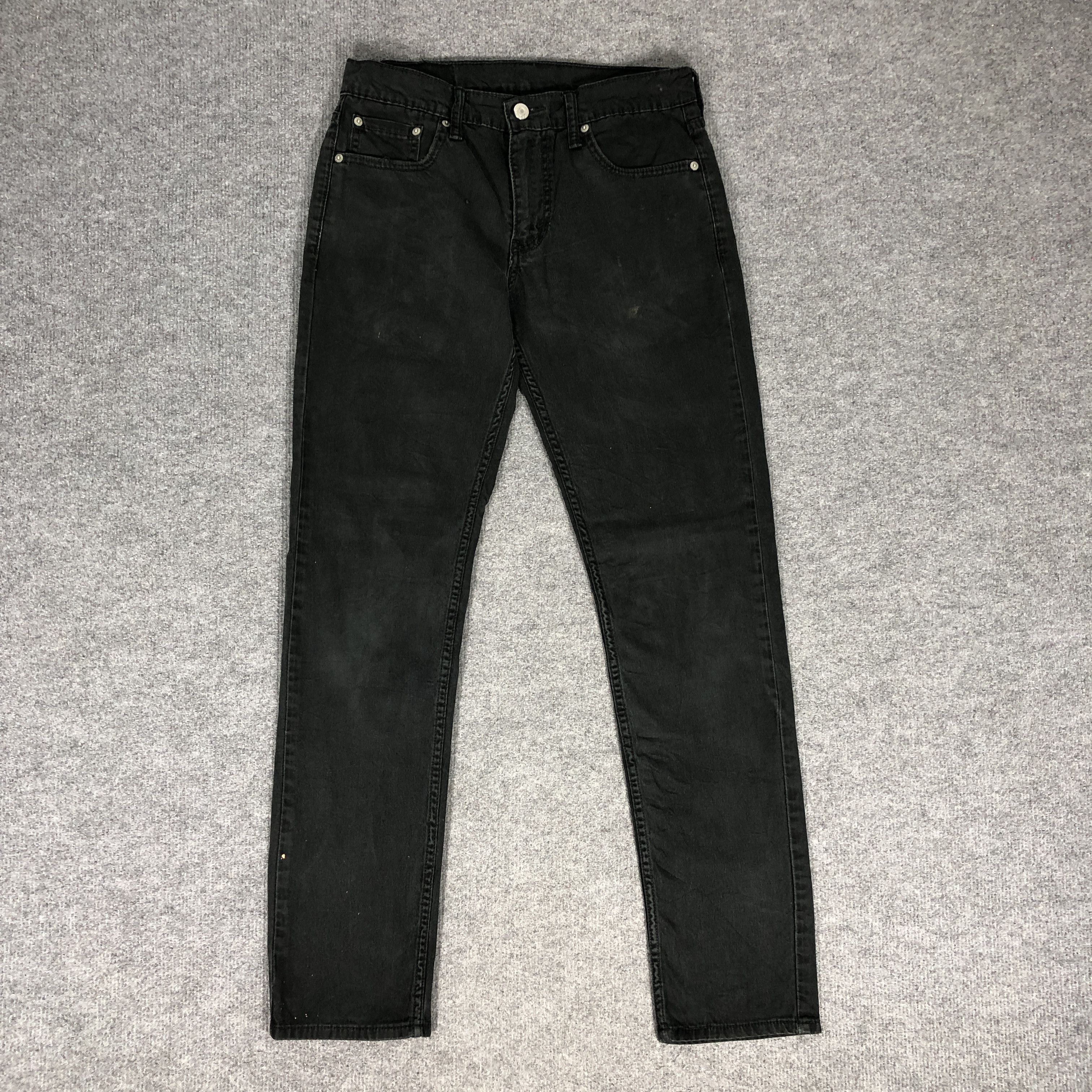 Levi's × Vintage Womens Vintage Levis 511 Jeans Black L1117W Size 30" / US 8 / IT 44 - 1 Thumbnail