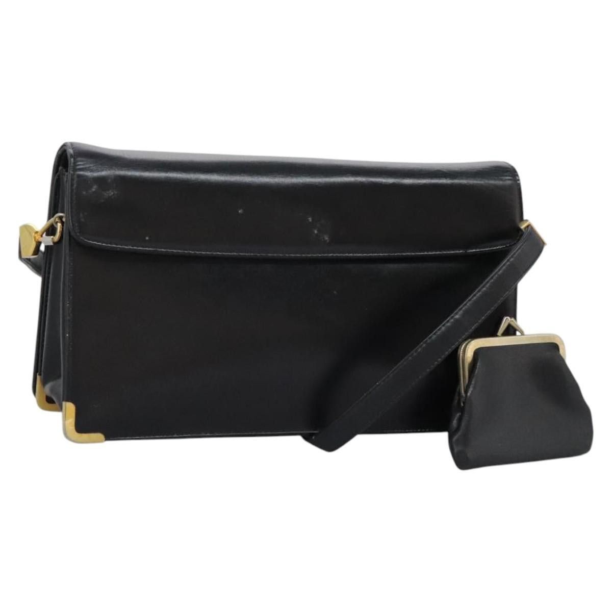 Dior DIOR Shoulder Bag Calf Leather Black Size ONE SIZE - 1 Thumbnail