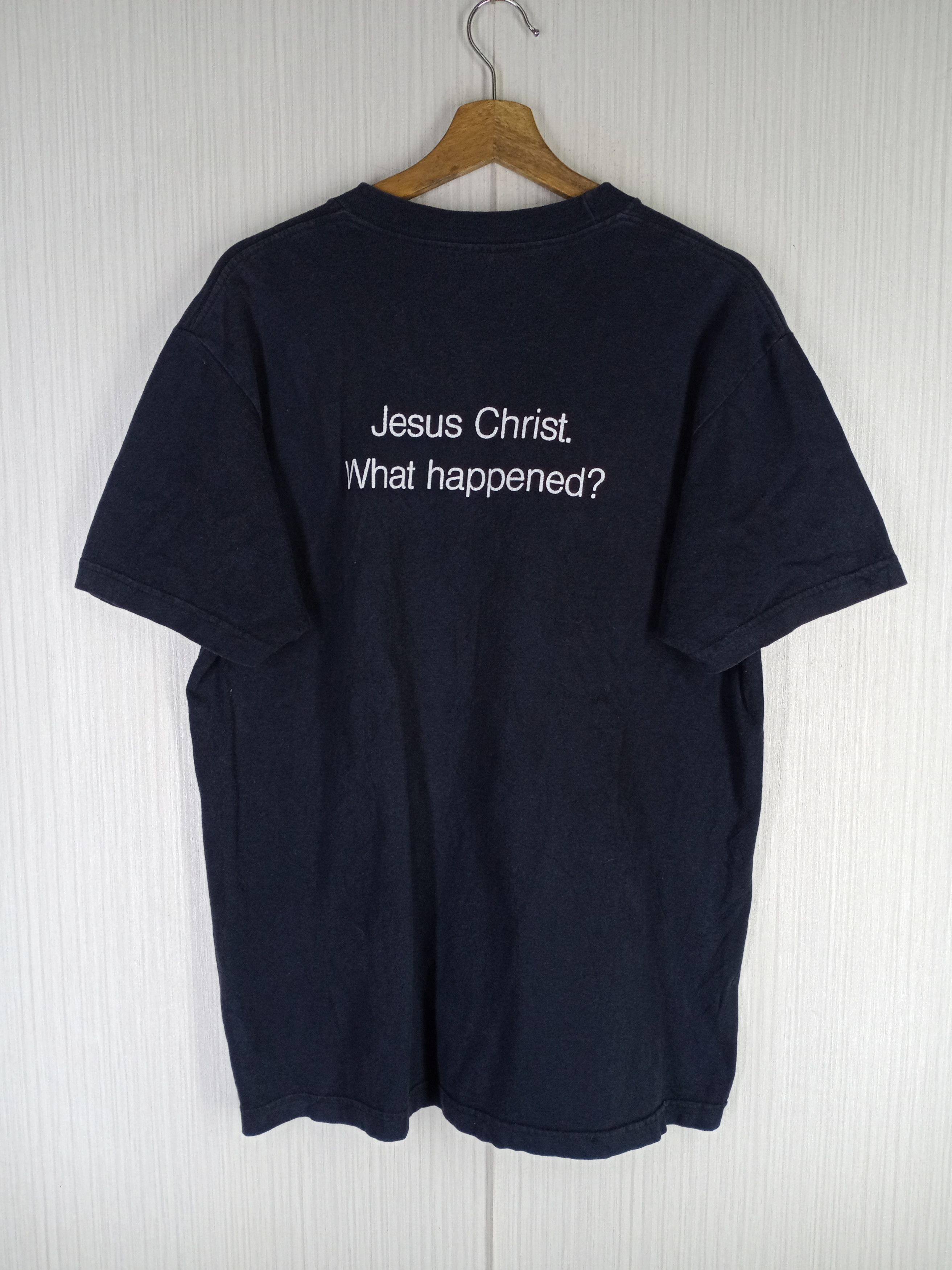 Supreme Supreme KIDS Hand Jesus Christ What Happened Tshirt Size US L / EU 52-54 / 3 - 8 Thumbnail