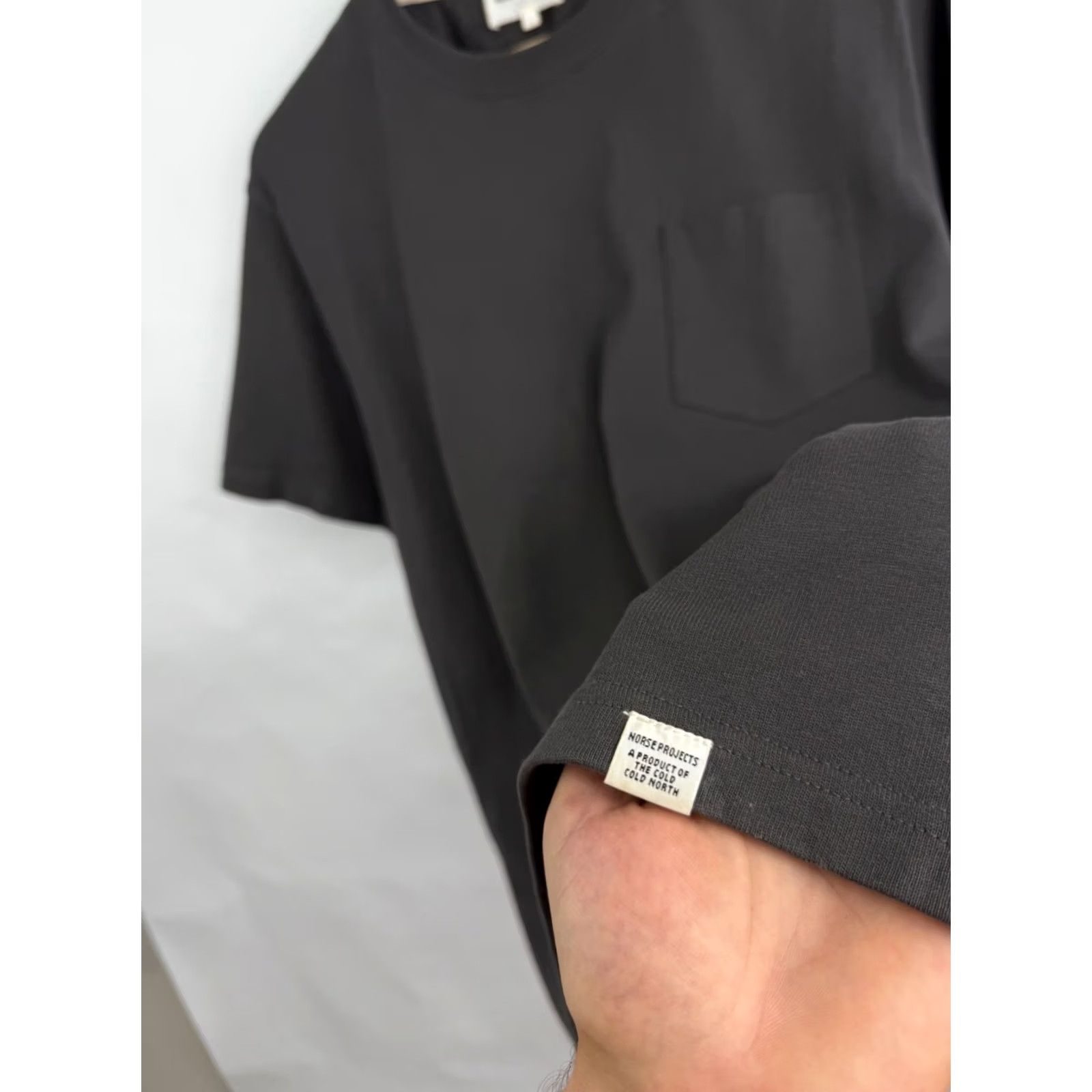 Norse Projects Norse Project Shirt Mens L Gray Johannes Pocket size color Size US L / EU 52-54 / 3 - 5 Thumbnail