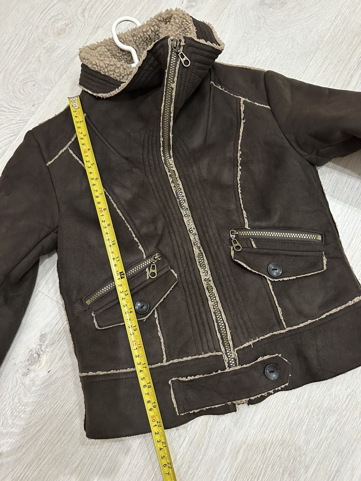 Hysteric Glamour LGB avant garde fur suede coat jacket hysteric glamour Size US S / EU 44-46 / 1 - 6 Thumbnail