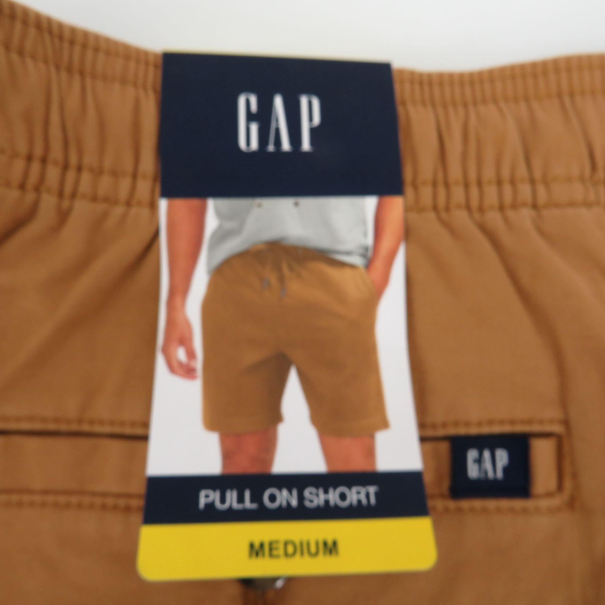 Gap Gap Men's Brown Sugar Pull-On Shorts Medium NWT $39.95 Size US 30 / EU 46 - 2 Thumbnail