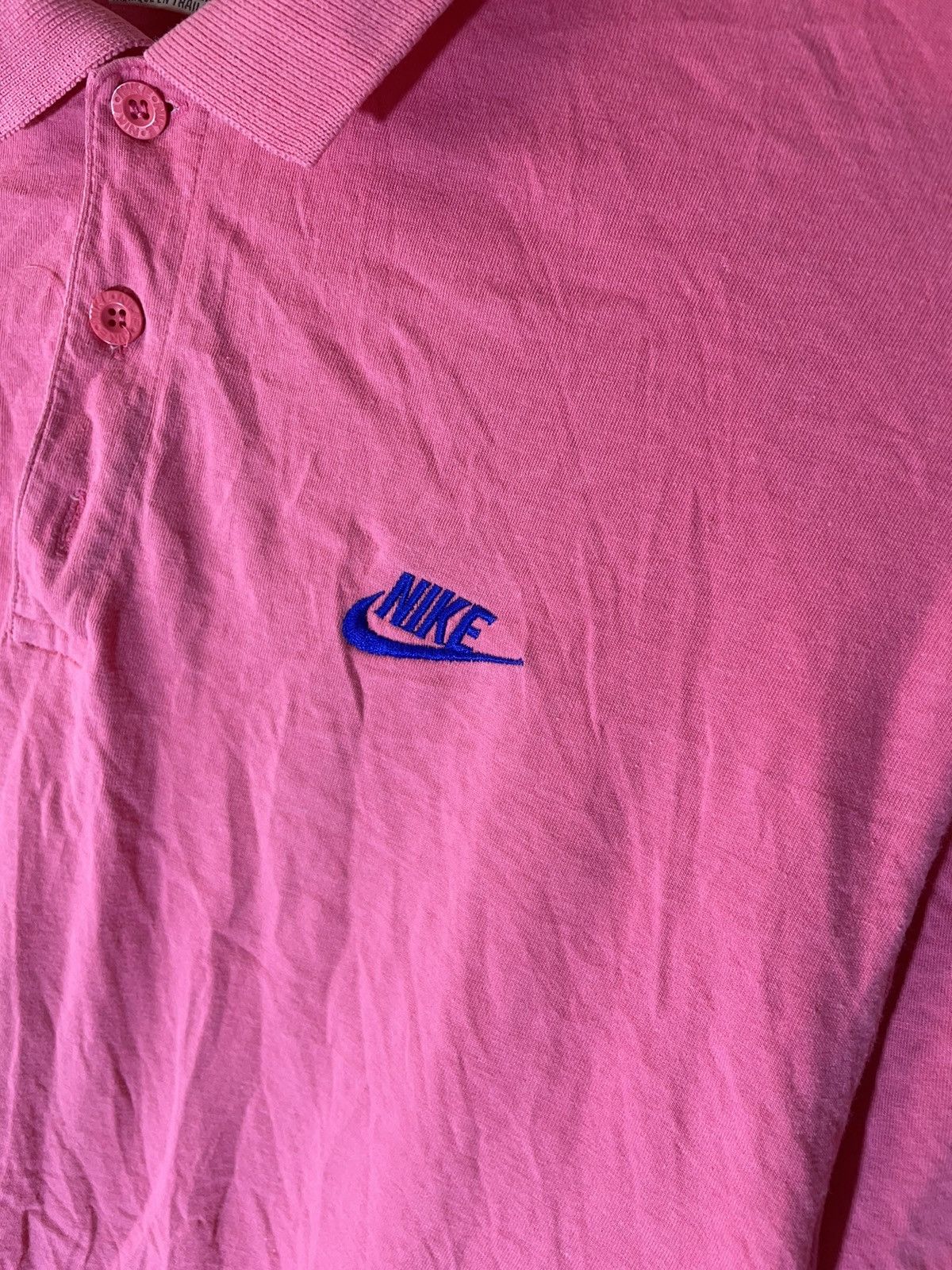 Nike × Vintage Nike vintage polo shirt 90s Size US XL / EU 56 / 4 - 4 Thumbnail