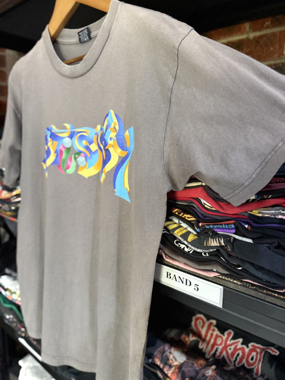 Stussy Vintage 1983 Photo Henry Chalfant Stussy Customade Faded Tee Size US L / EU 52-54 / 3 - 6 Thumbnail