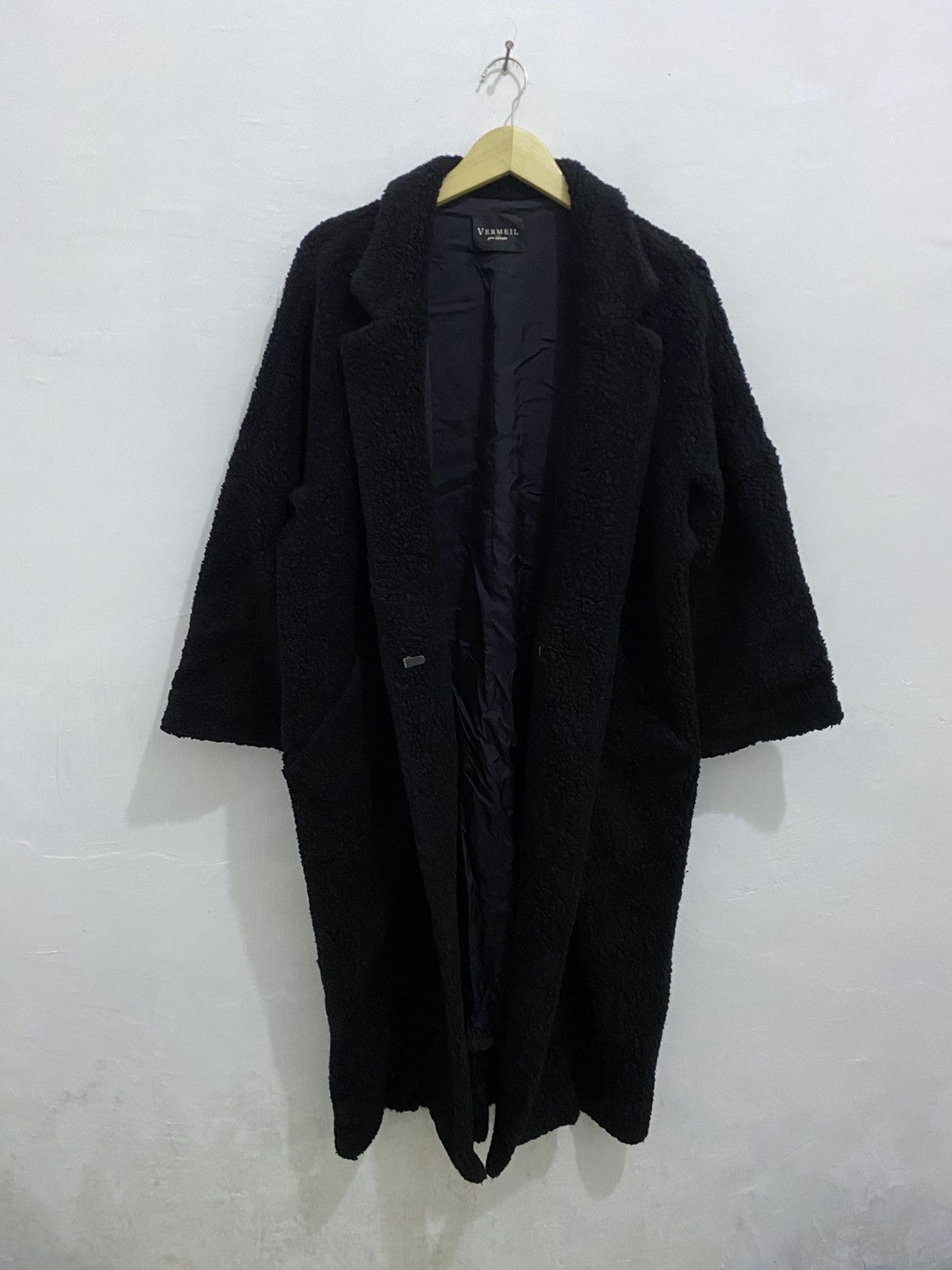 Japanese Brand 💥Vermeil💥Japanese Fur Vermeil Wool Coat Size US L / EU 52-54 / 3 - 2 Thumbnail