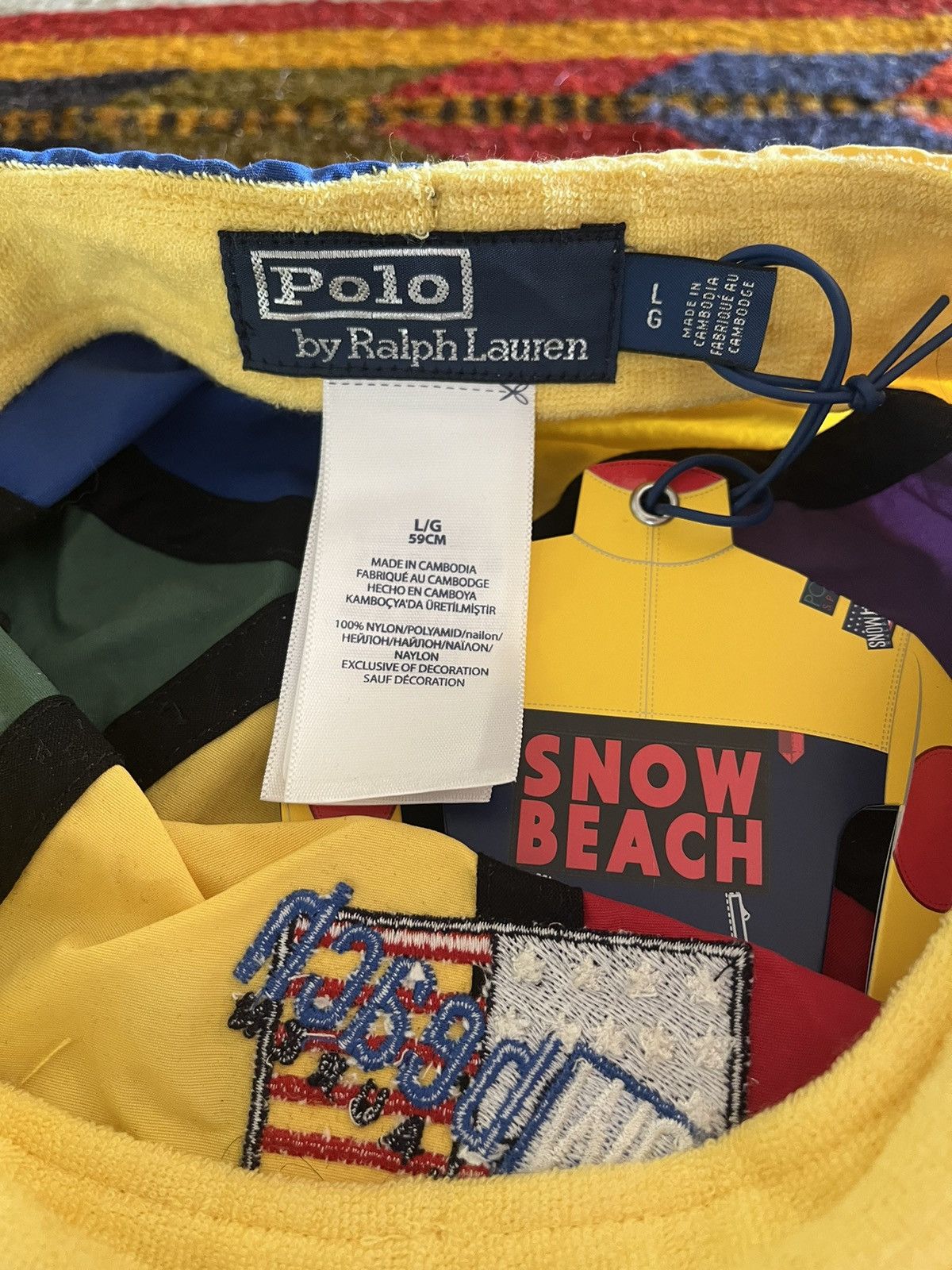 Snow beach hat clearance
