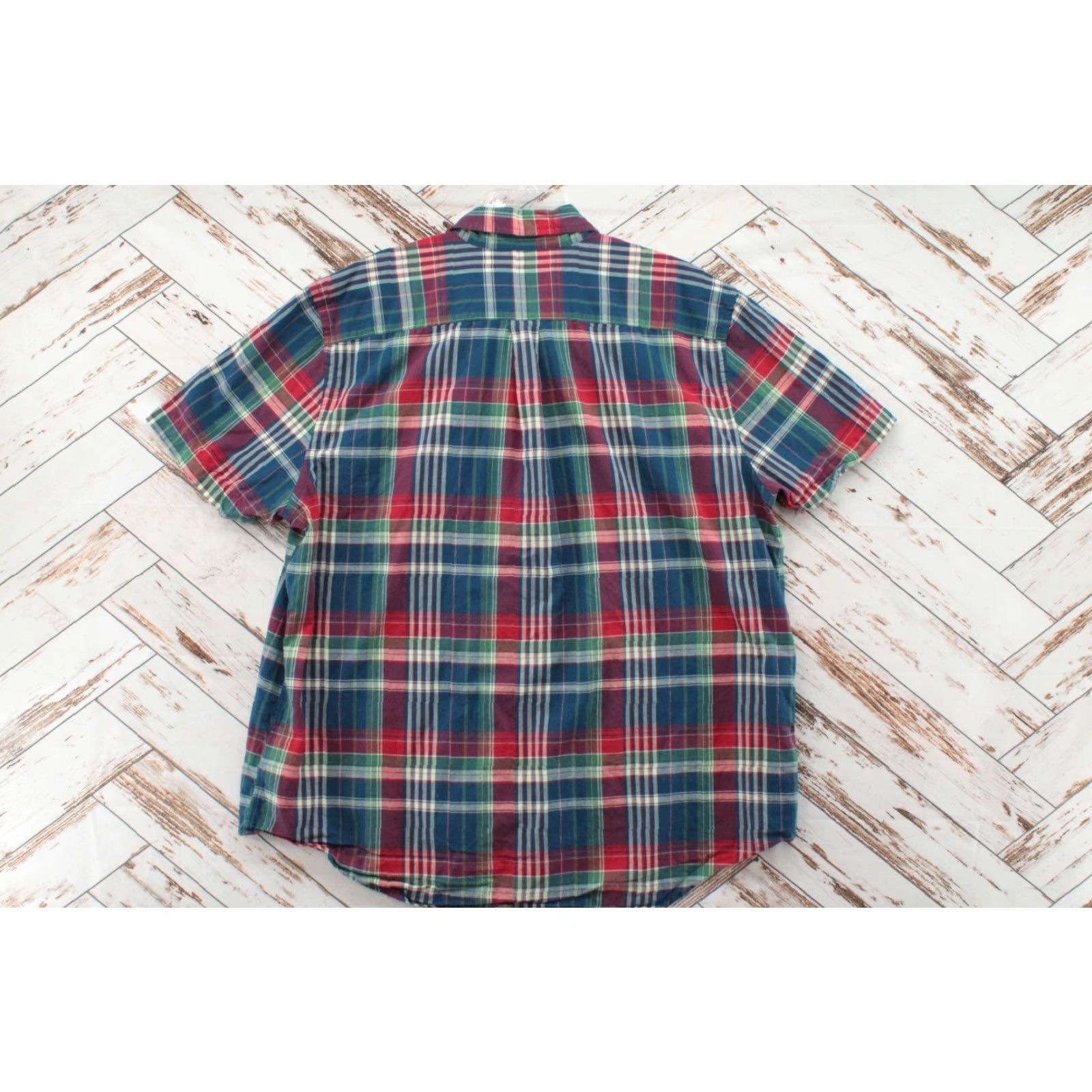 Brooks Brothers Brooks Brothers 1818 Shirt Men's 1XL Short Sleeve Plaid Multicolor Button Down Size US XL / EU 56 / 4 - 3 Thumbnail