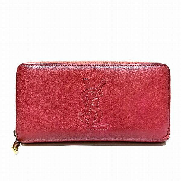 Yves Saint Laurent Yves Saint Laurent Yves Saint Laurent Leather Long Wallet Leather Long Wallet 177555 Size ONE SIZE - 1 Thumbnail