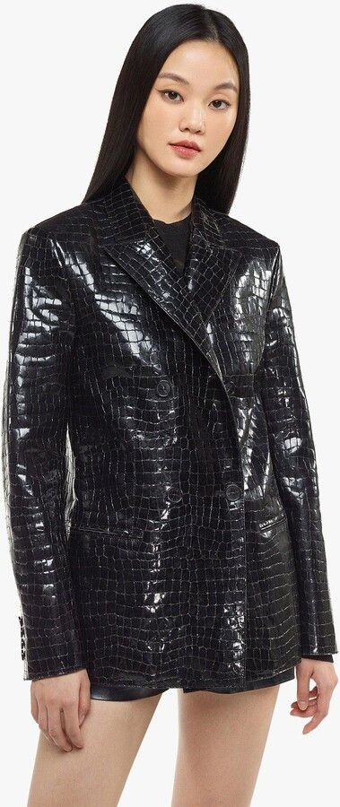 MCM o1mt1gz0625 Leather Jacket in Black Size S / US 4 / IT 40 - 6 Thumbnail