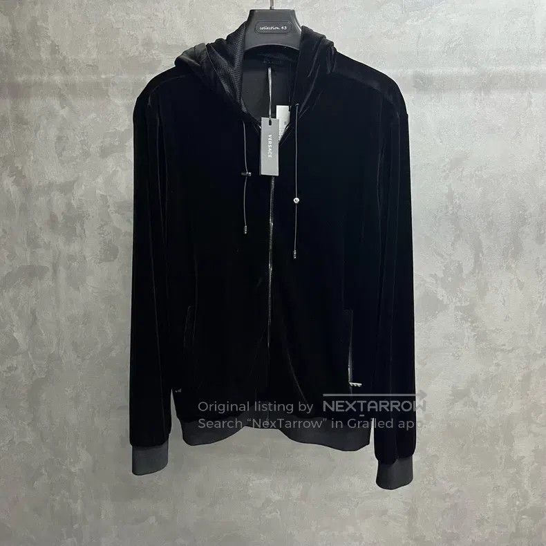 Versace Versace Black zippered sportswear sweatshirt jacket Size M / US 6-8 / IT 42-44 - 1 Thumbnail