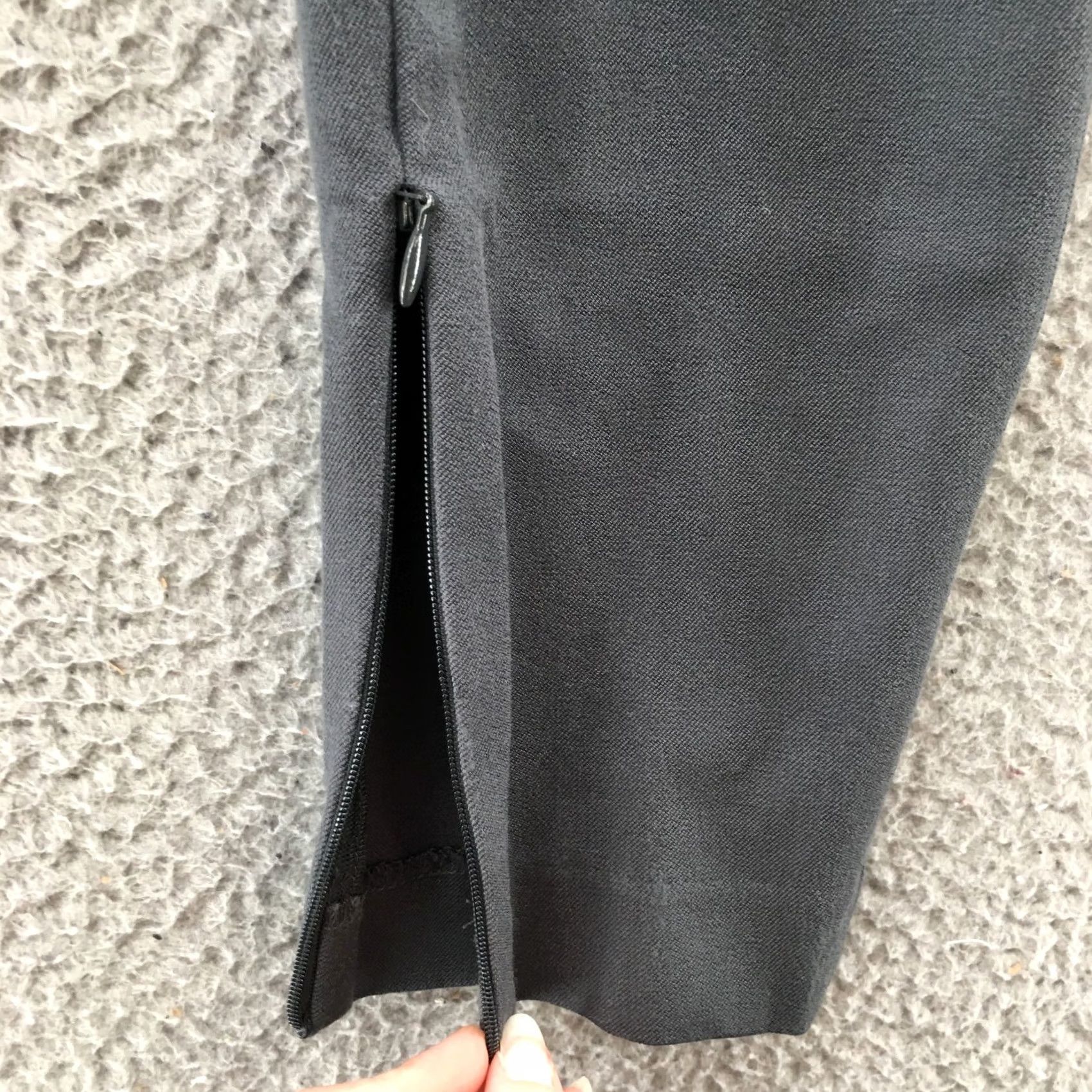 Banana Republic Banana Republic Sloan Capri Skinny Pants Womens 0P Gray Ankle Zip Capris Skinny Jeans 29x25 Womens Size 25" / US 0 / IT 36 - 7 Thumbnail