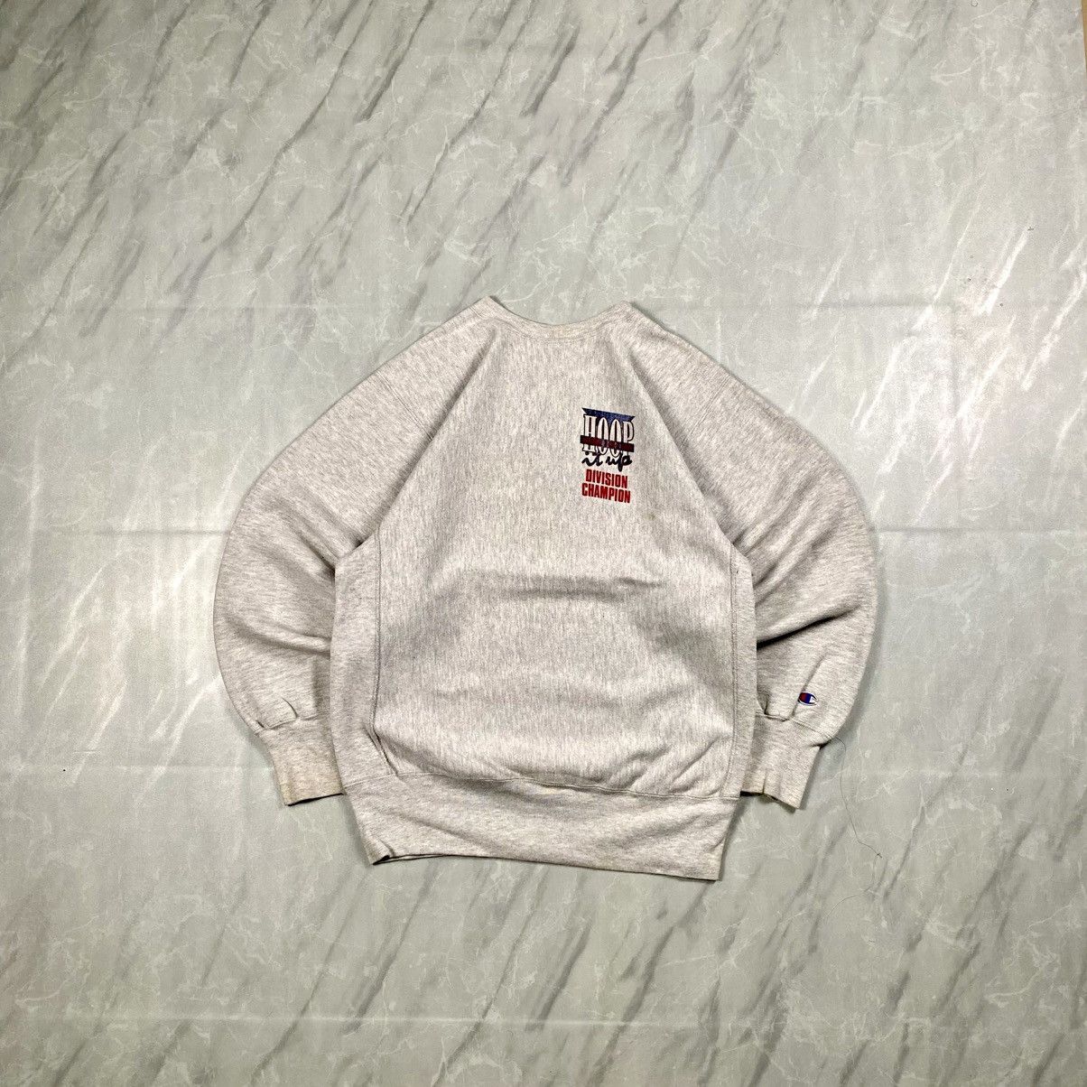 Champion Grail 90s Hoop It Up 3 on 3 Reverse Weave Crewneck Size US XL / EU 56 / 4 - 1 Thumbnail