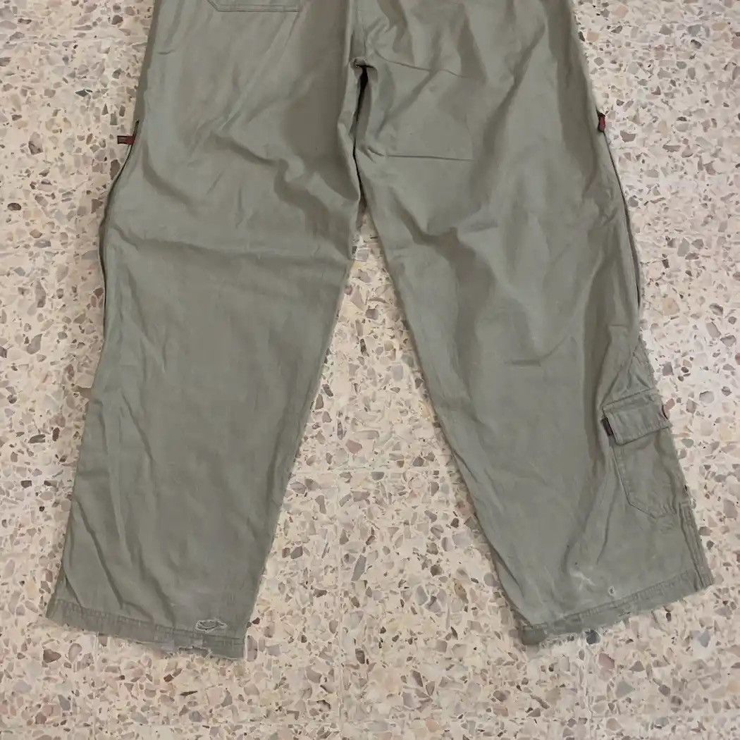Split × Vintage Vintage SPLIT Trousers Baggy Outdoor Hiking Khaki Pants Size US 33 - 13 Thumbnail