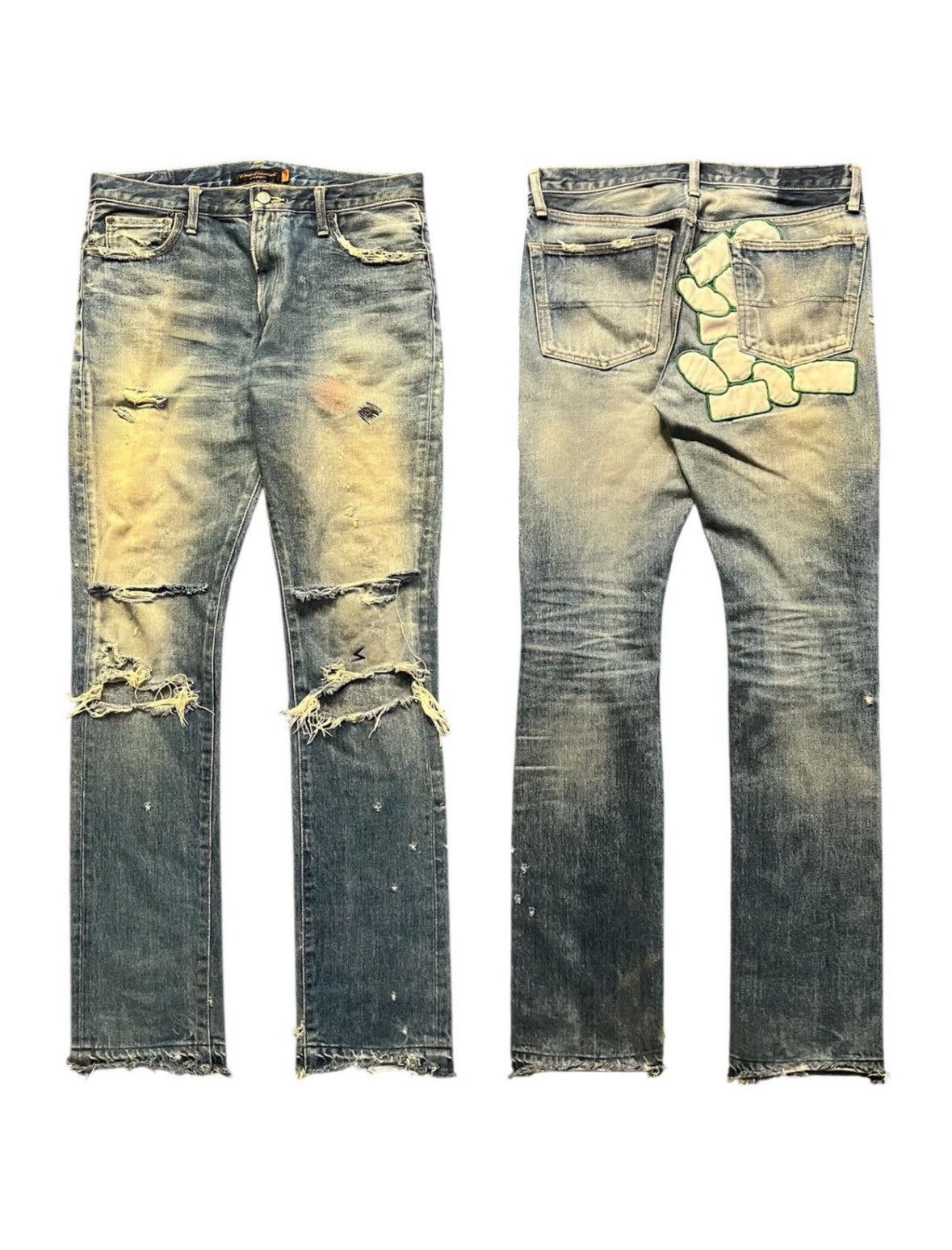 希少 05ss but beautiful Ⅱ期UNDERCOVER 58デニム Undercover UNDERCOVER 05ss But Beautiful II 58 Denim Pants