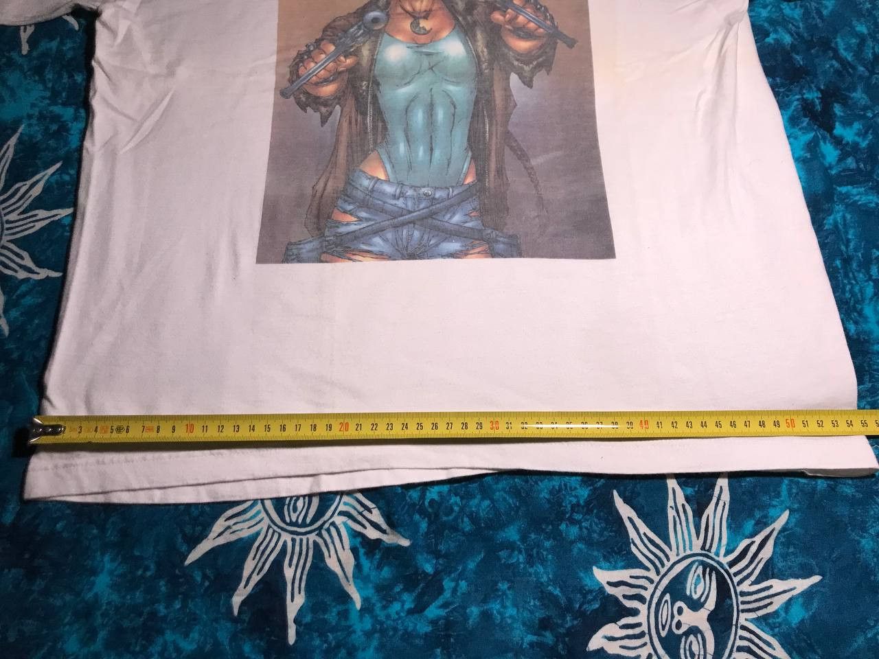 Vintage VINTAGE 97s TOMB RAIDER WITCHBLADE Shirts LARA CROFT COMICS Size US M / EU 48-50 / 2 - 16 Thumbnail