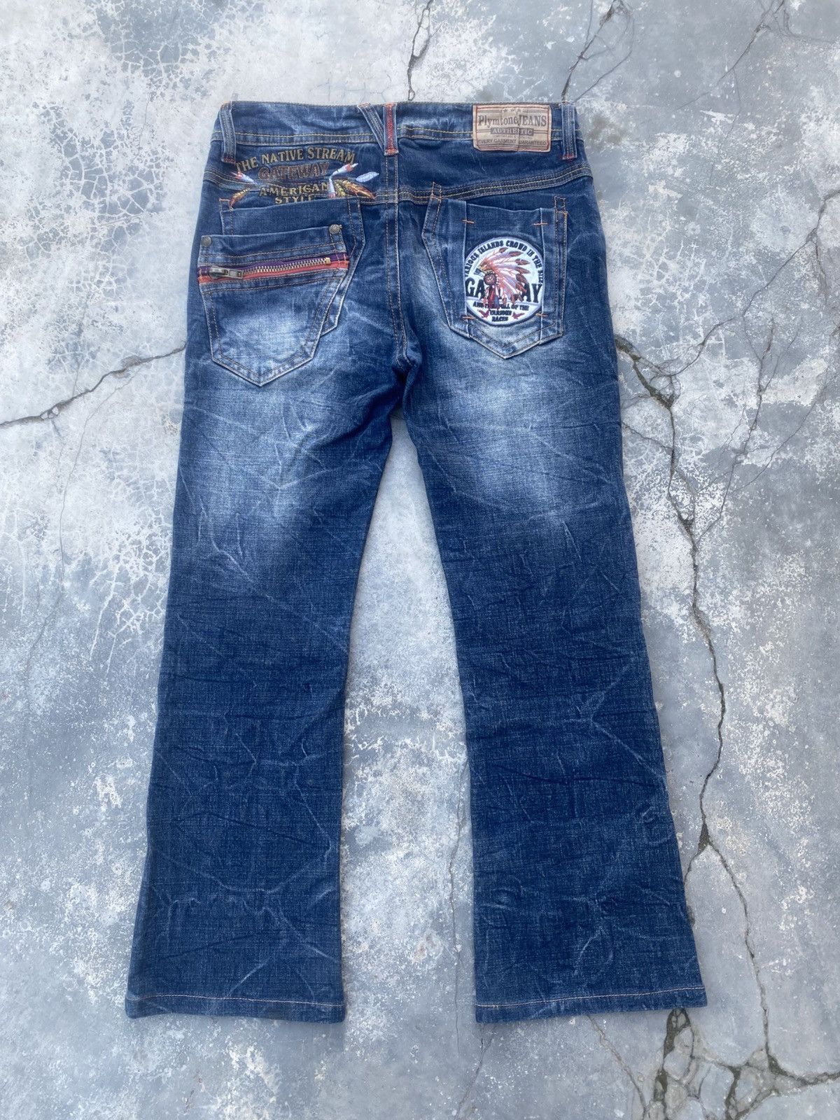 Japanese Brand PLYMTONE Indian Jeans Size US 30 / EU 46 - 3 Thumbnail