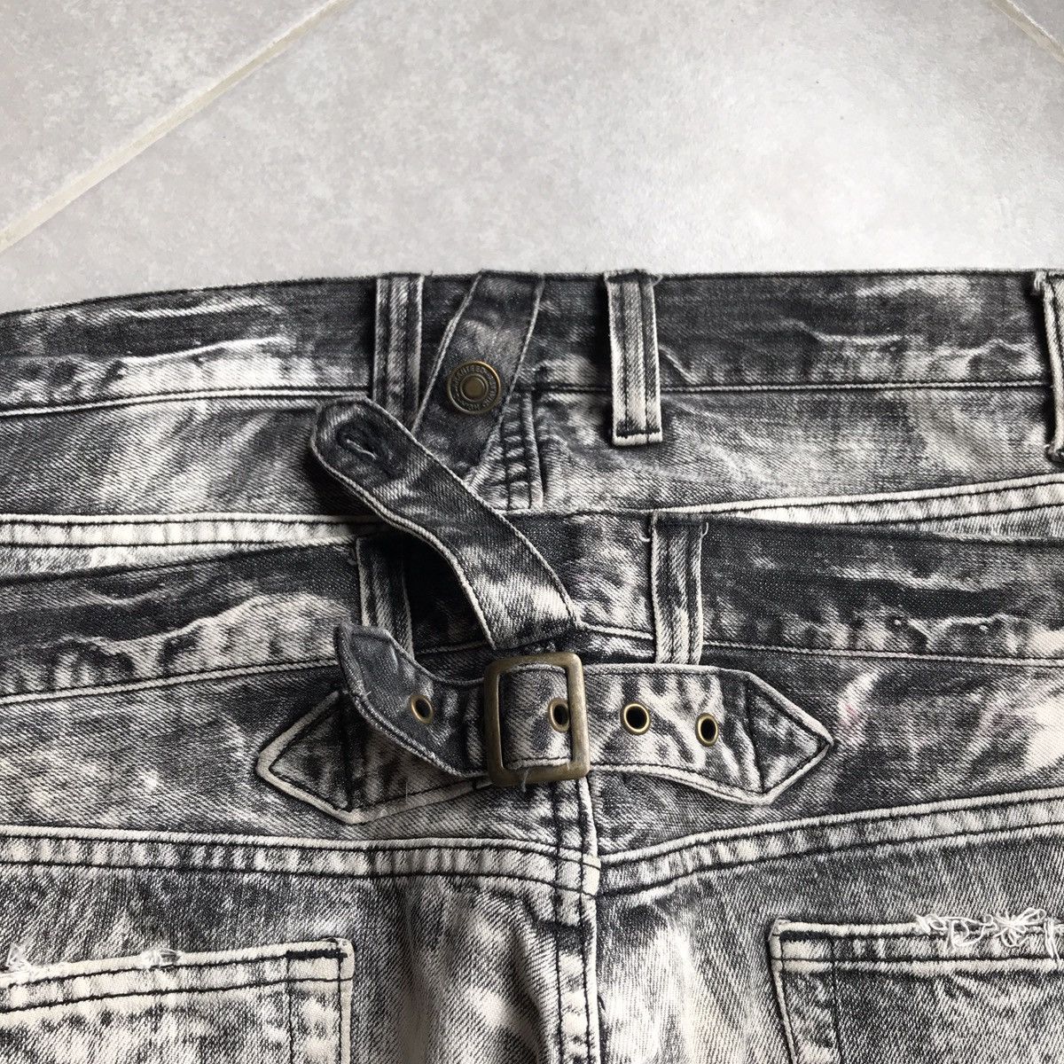 Japanese Brand × PPFM × semanticdesign Double waist jeans Size US 32 / EU 48 - 7 Thumbnail