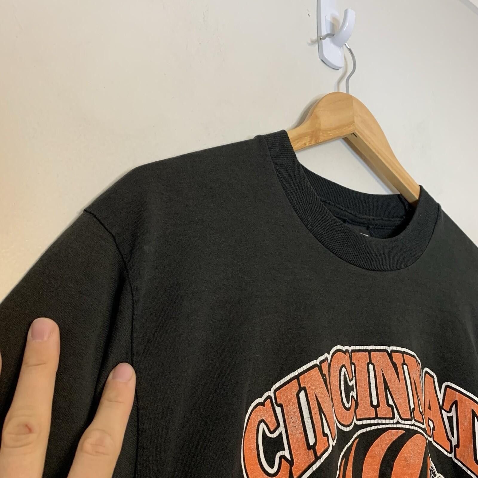 NFL Vintage 90s Cincinnati Bengals NFL Shirt Black Size XL Size US L / EU 52-54 / 3 - 6 Thumbnail