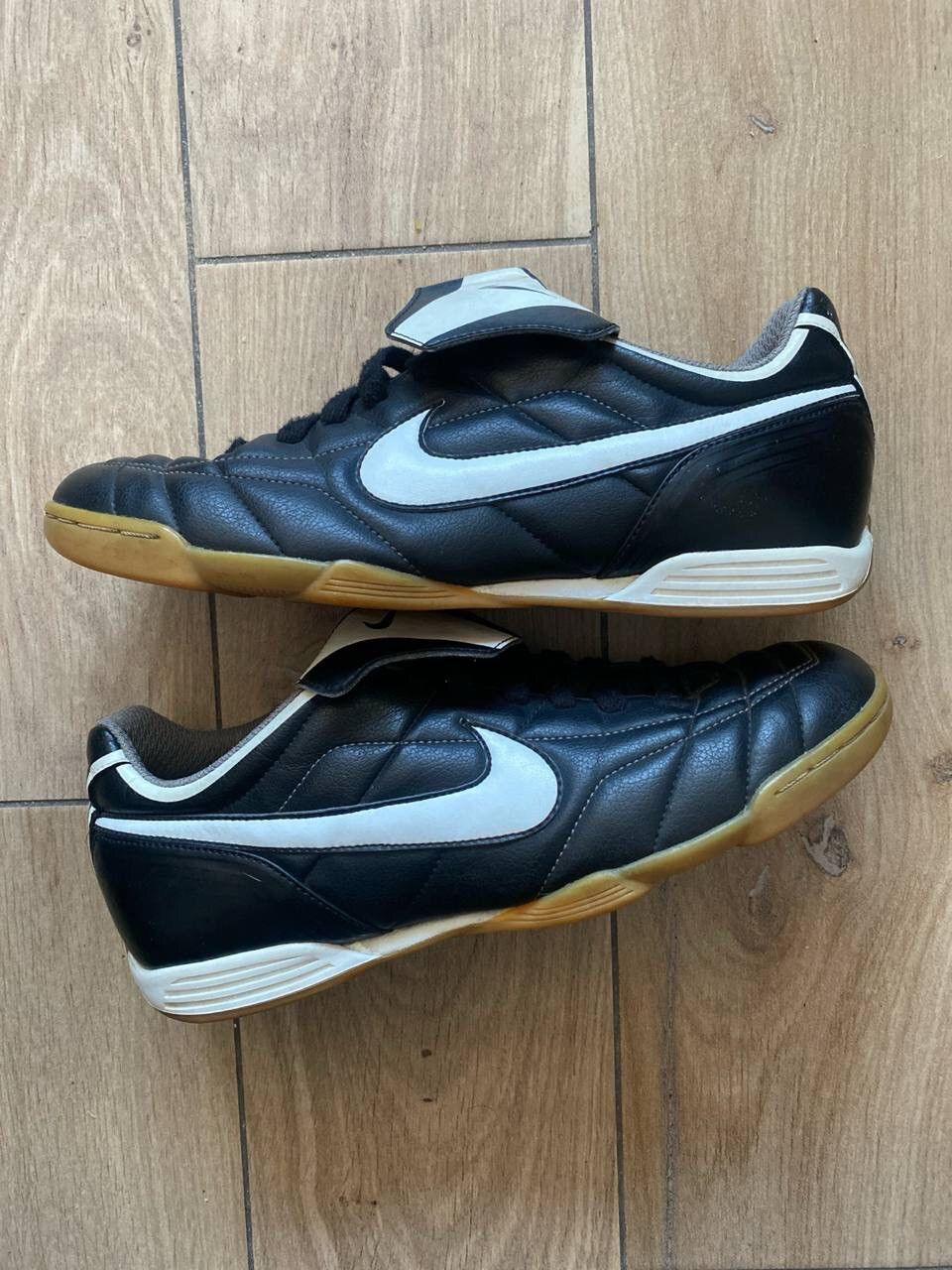 Nike × Vintage Vintage Nike Leather Tiempo Natural IC Football