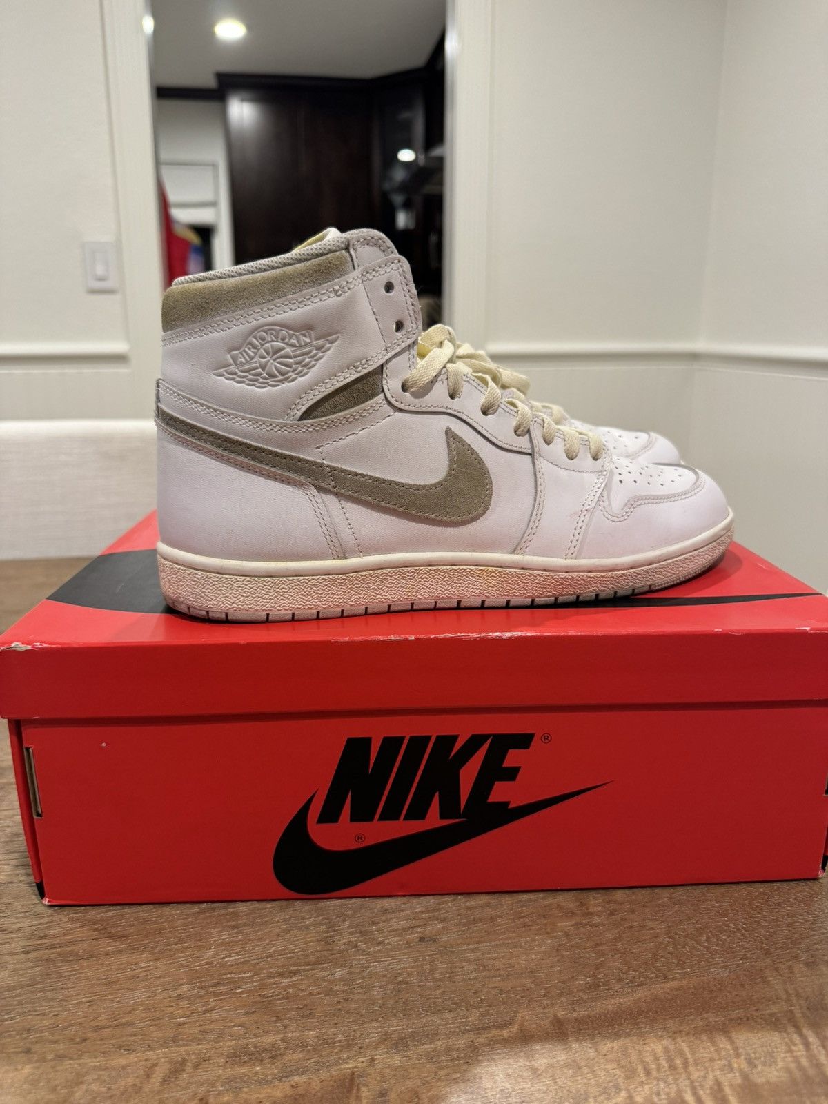 Jordan Retro High '85 Neutral Grey (CUSTOM)