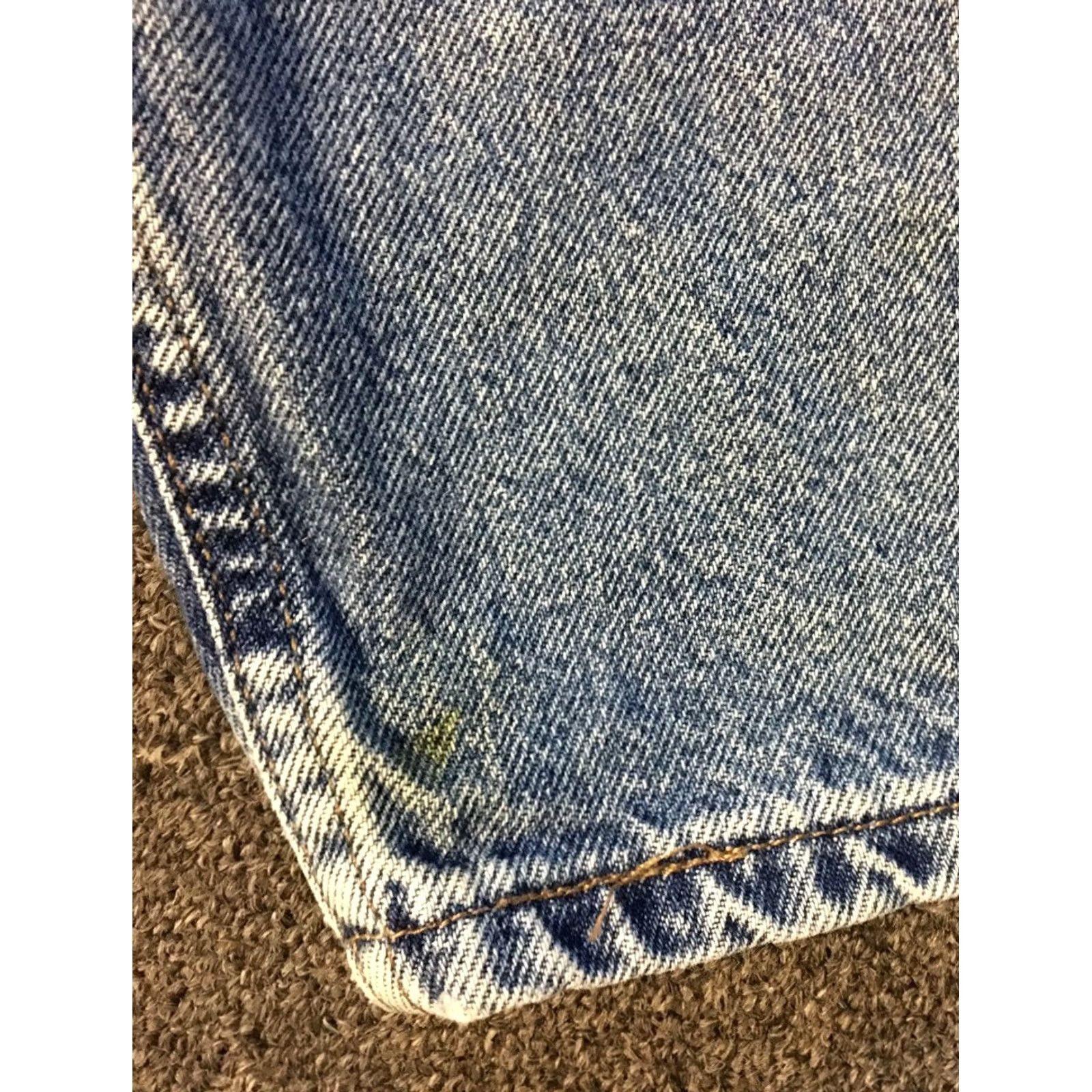 Levi's VINTAGE Levi’s Silvertab Loose Denim Jean Shorts 40 Skate Grunge Baggy Punk 80s 90s Mens Jeans Shorts Blue Size US 40 / EU 56 - 3 Thumbnail