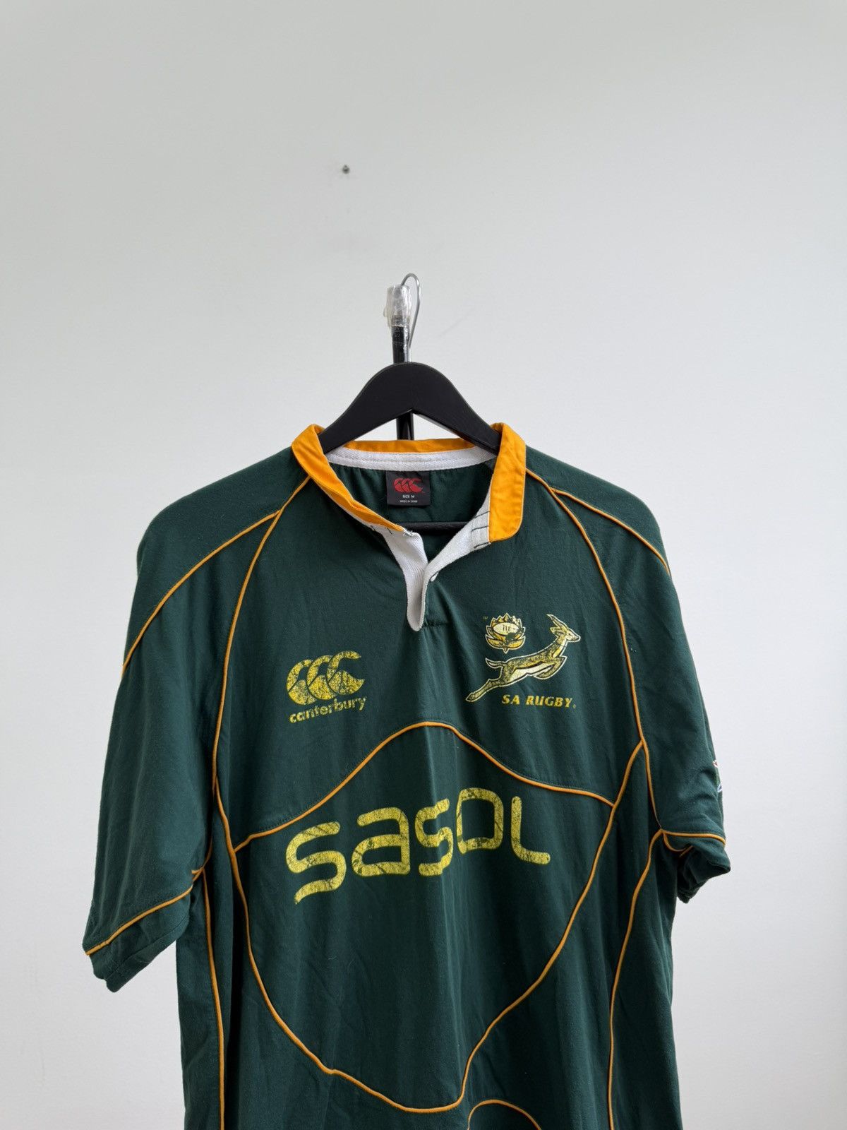 Other South Africa 2007-2008 Rugby Home Shirt Jersey Canterbury Size US L / EU 52-54 / 3 - 5 Thumbnail