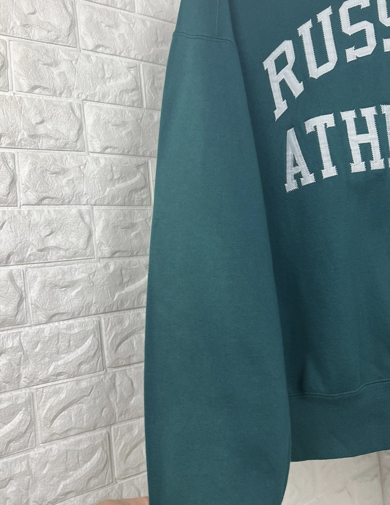 Russell Athletic × Vintage Vintage Russell Athletic Sweatshirt Faded Size US L / EU 52-54 / 3 - 3 Thumbnail