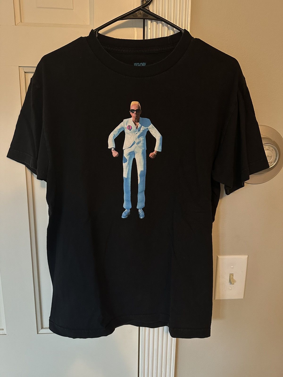 image of Golf Wang x Tyler The Creator Igor 2019 Tour Tee in Black, Men's (Size Medium)