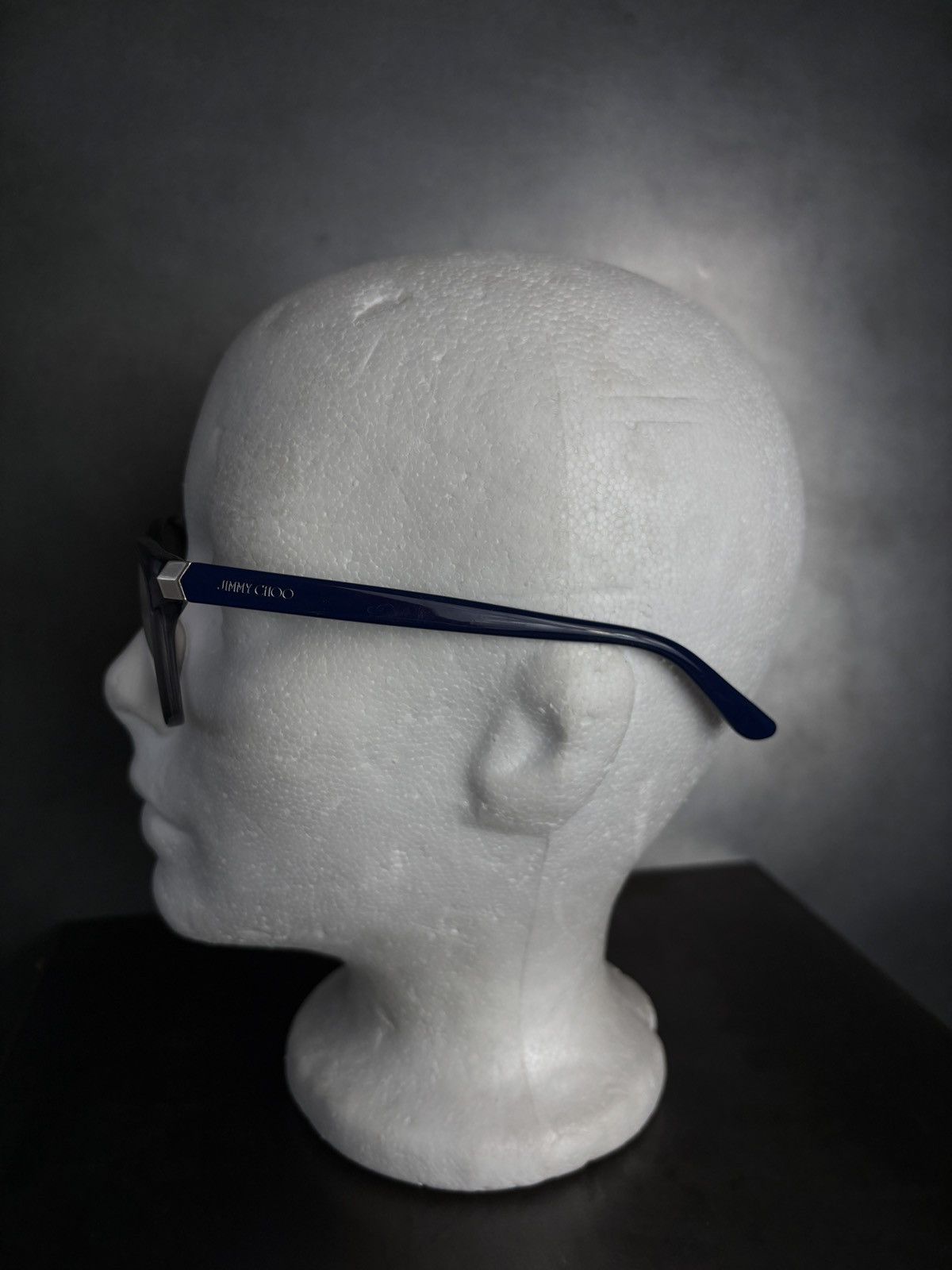 Jimmy Choo Jimmy Choo Eyeglasses Cat Eye Bold Librarian JC 226 Blue Y2K Size ONE SIZE - 16 Thumbnail