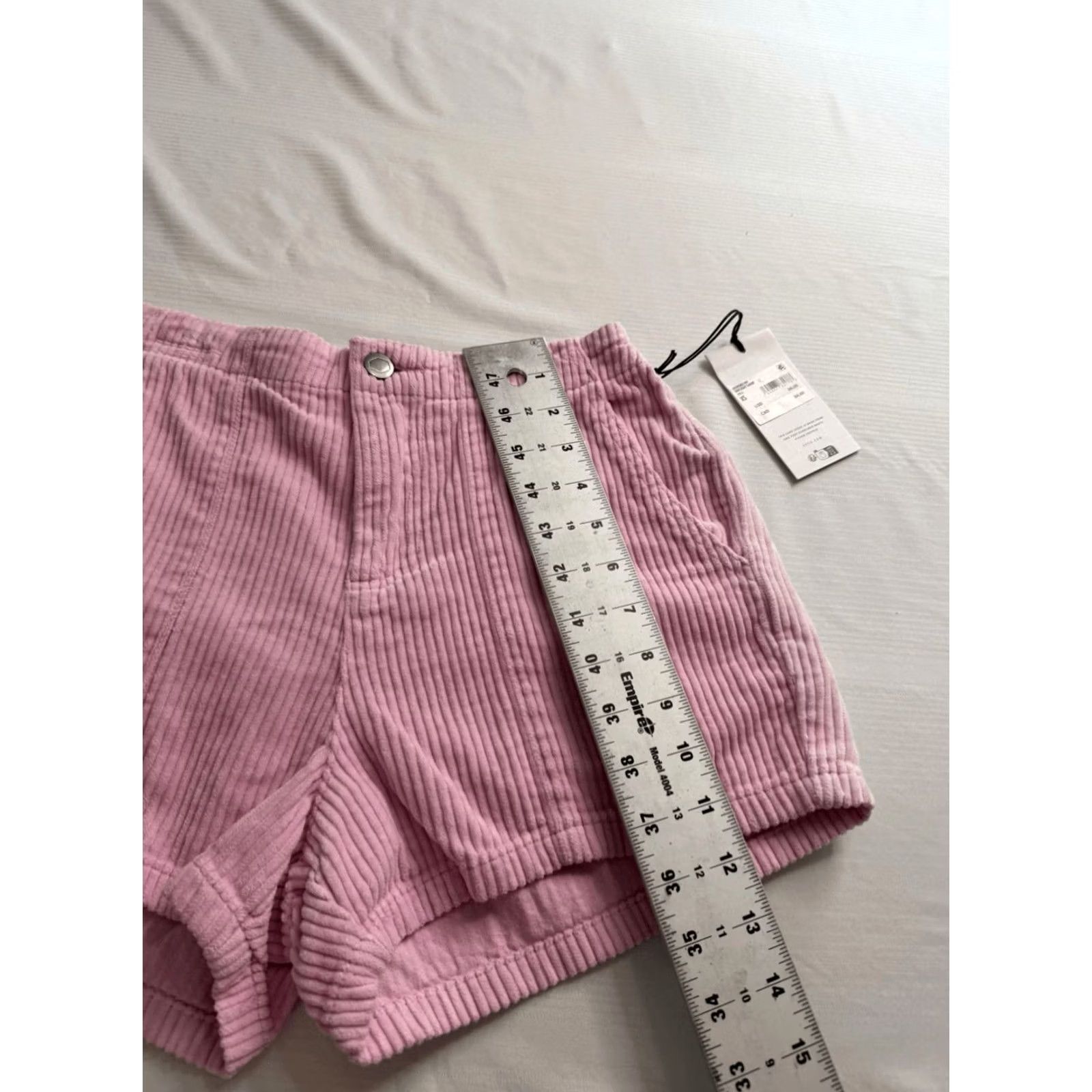 Rvca Shorts Adult Xs Pink Corduroy Daylight New, Women's (Size 26) — image 4 of 6