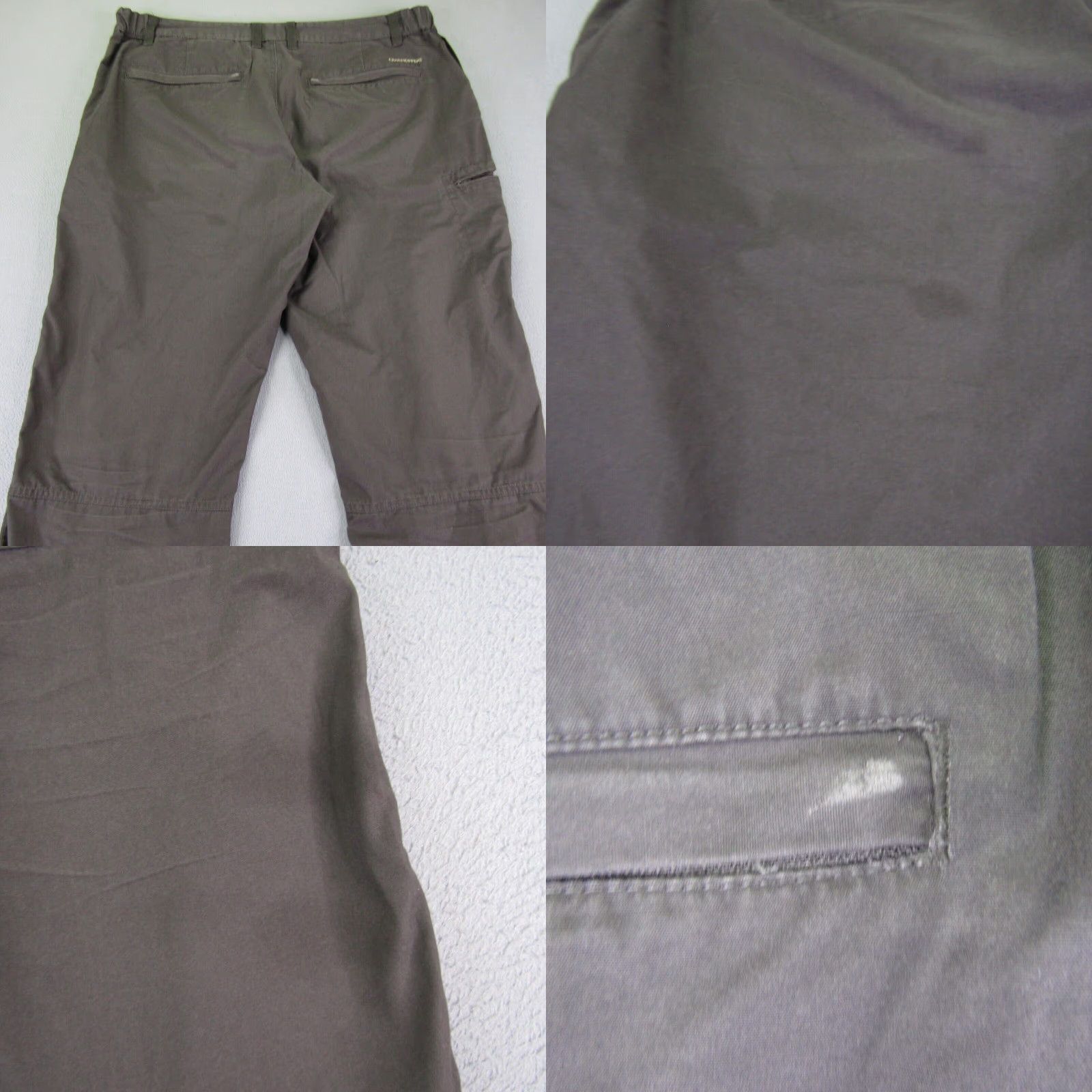 Vintage VINTAGE Craghoppers Pants Mens 36x32 Black Cargo Pants Outdoor Lightweight Cargo Pants Mens 36 Black Regular Pockets Size US 36 / EU 52 - 8 Thumbnail