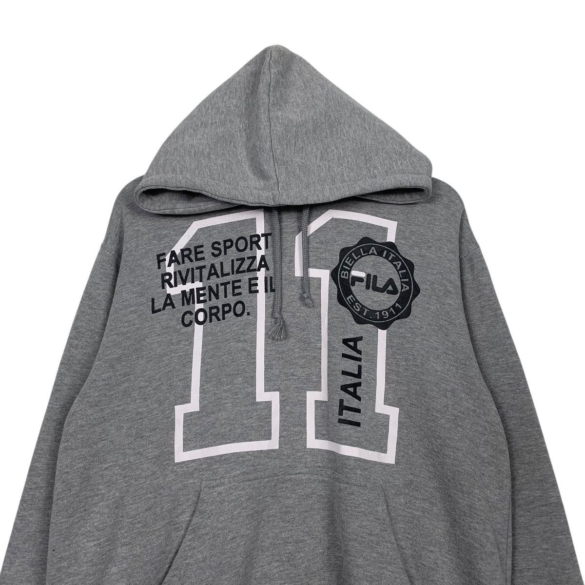 Fila Fila Italia Pullover Hoodie Size US M / EU 48-50 / 2 - 2 Thumbnail