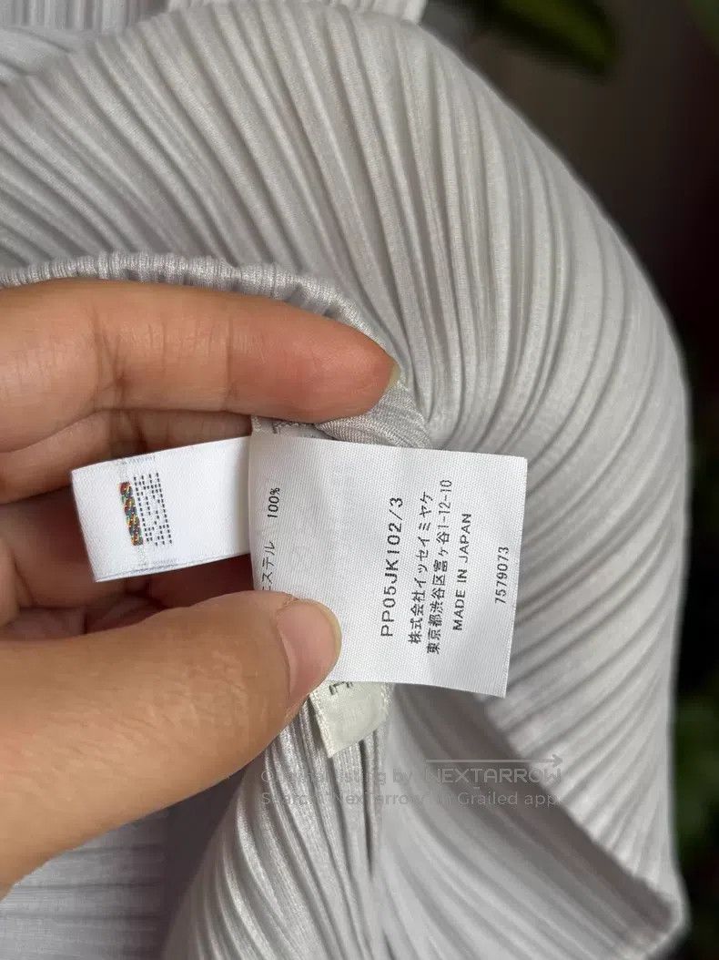 Issey Miyake Issey Miyake Light Gray Sleeveless Vest Size L / US 10 / IT 46 - 4 Thumbnail