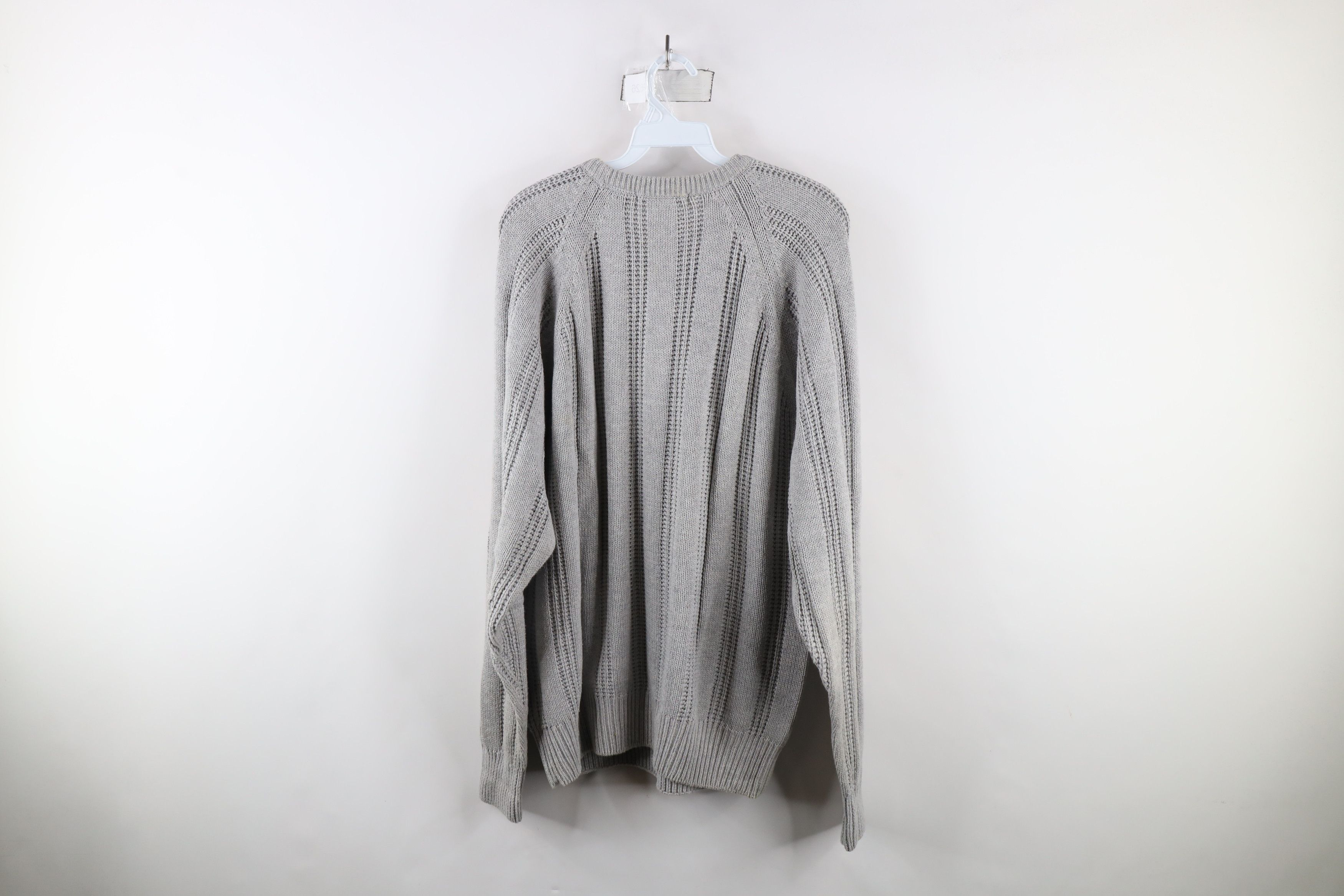 Vintage Vintage 90s Streetwear Chunky Ribbed Knit Sweater Size US M / EU 48-50 / 2 - 10 Thumbnail