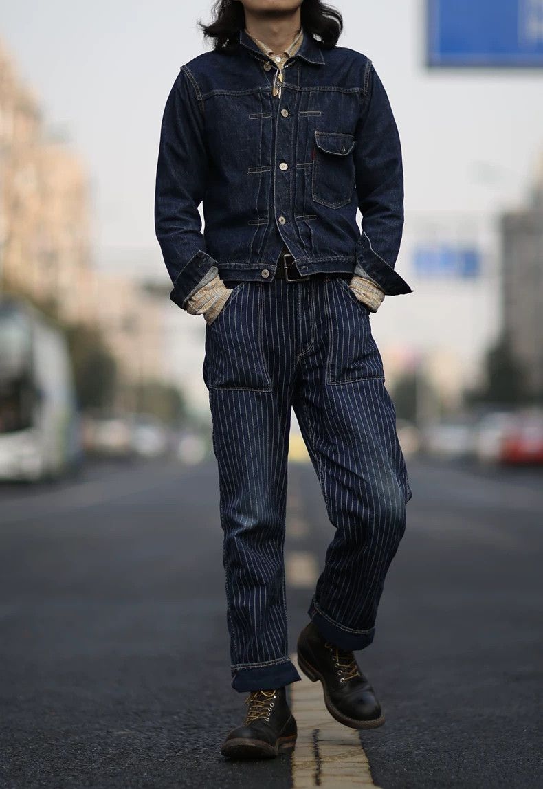 Freewheelers Freewheelers Vintage workwear trousers Size US 30 / EU 46 - 1 Thumbnail