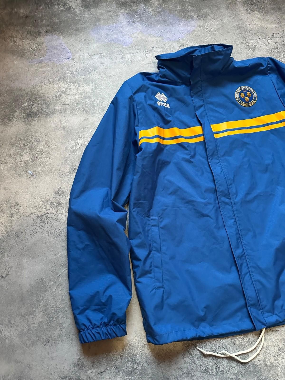 Errea 2014-16 Shrewsbury Town Hood Football Soccer Training Jacket Size US XL / EU 56 / 4 - 2 Thumbnail