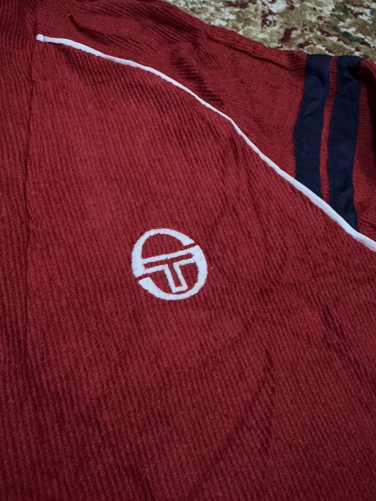 Sergio Tacchini 90s SERGIO TACCHINI TRACKTOP Size US M / EU 48-50 / 2 - 5 Thumbnail