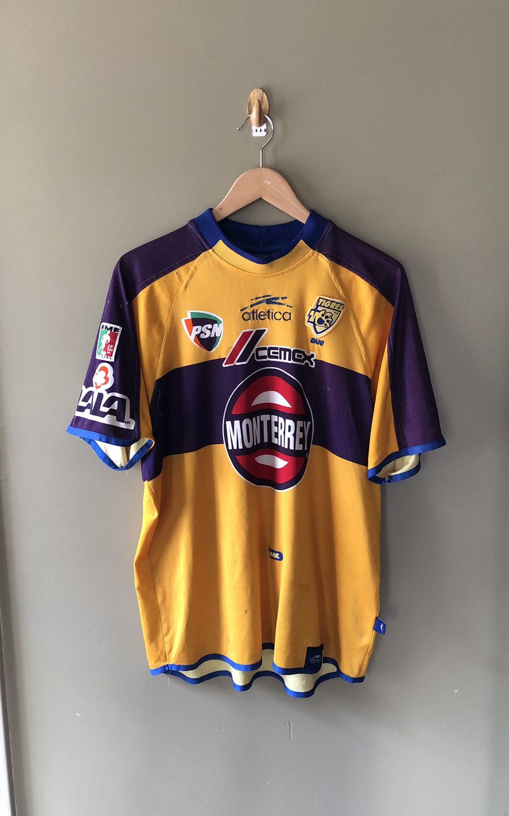 Vintage Vintage Tigres Atletica Jersey 90s Rare 