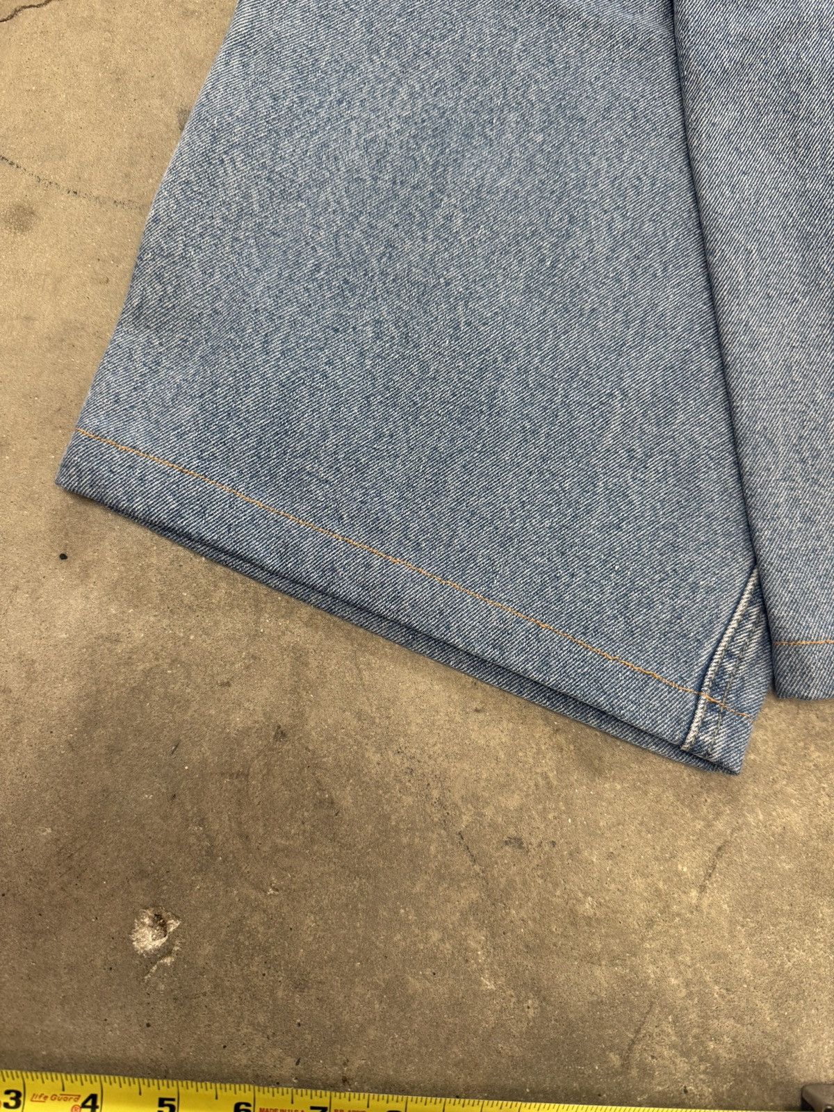 Other Vintage 1980s baggy single stitch jeans Size US 32 / EU 48 - 2 Thumbnail