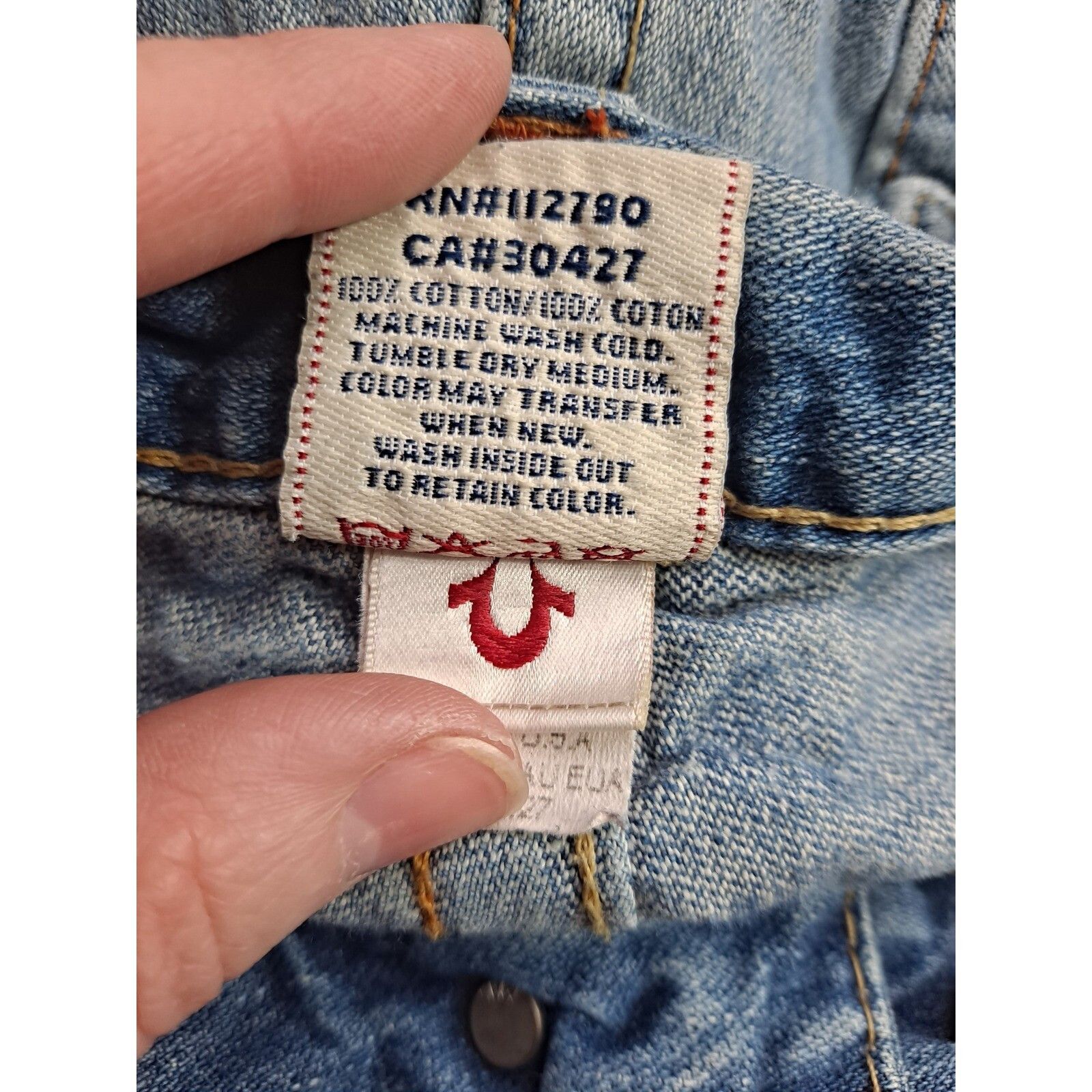 True Religion True Religion Joey Jeans World Tour Made in USA Distressed D Size US 28 / EU 44 - 5 Thumbnail