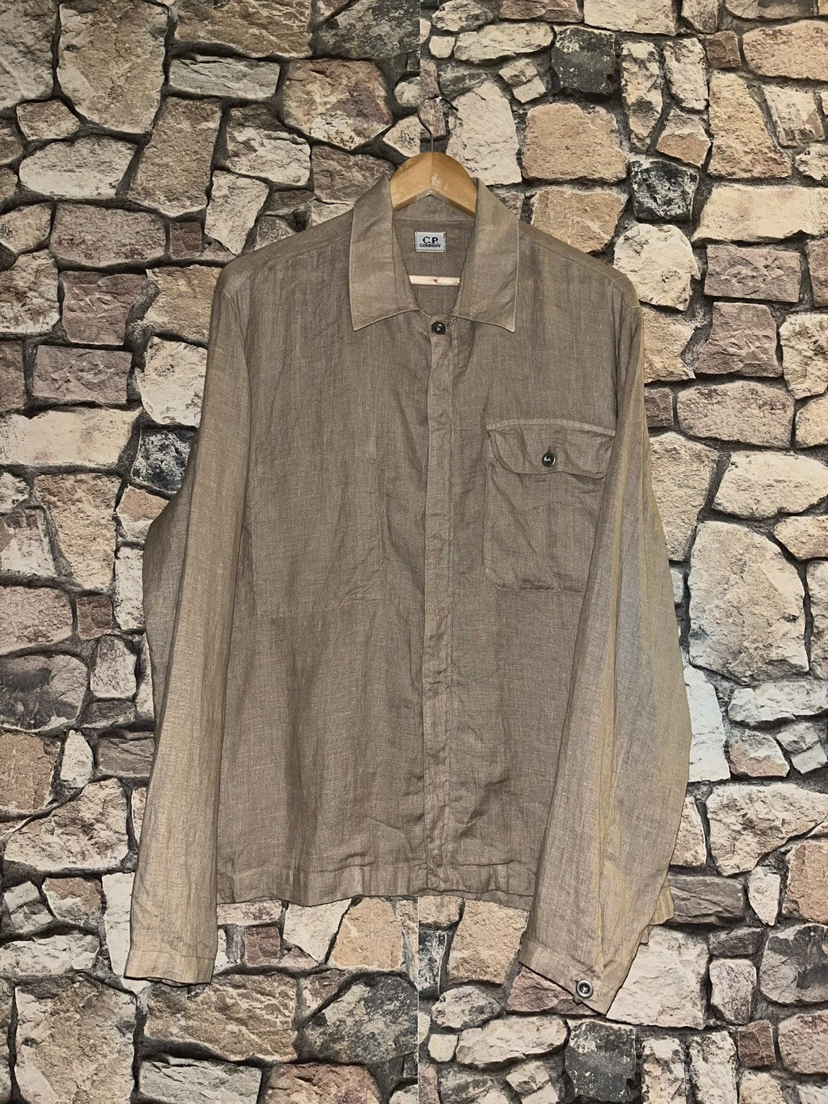 C.P. Company CP Company Linen Jacket Size US XL / EU 56 / 4 - 1 Thumbnail