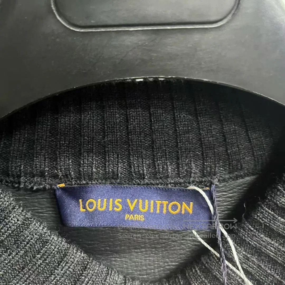 Louis Vuitton louis vuitton black logo crewneck sweatshirt. Size US L / EU 52-54 / 3 - 3 Thumbnail