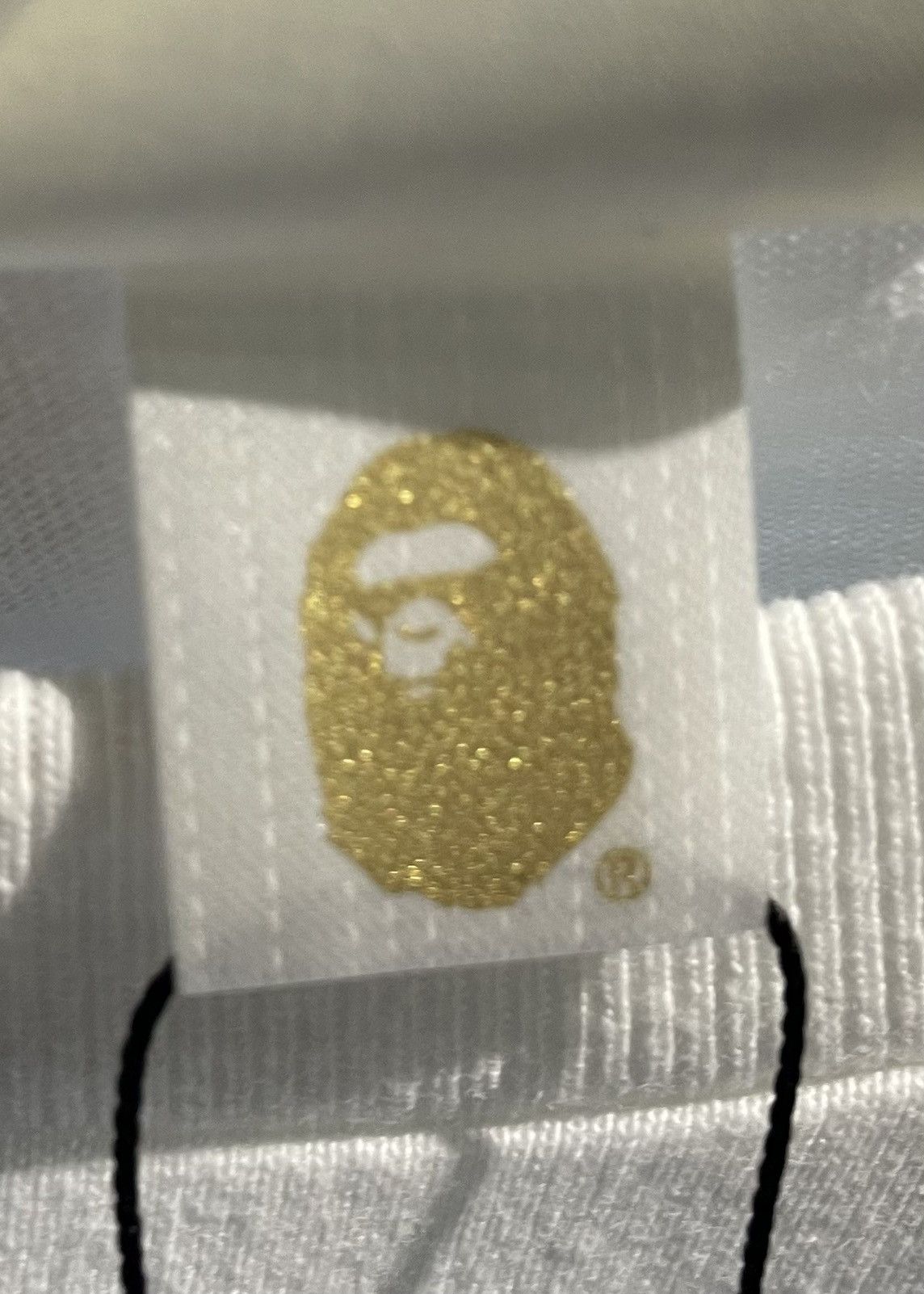 Bape BAPE ABC Camo Shark Tee White/Blue/Silver Size US L / EU 52-54 / 3 - 7 Thumbnail