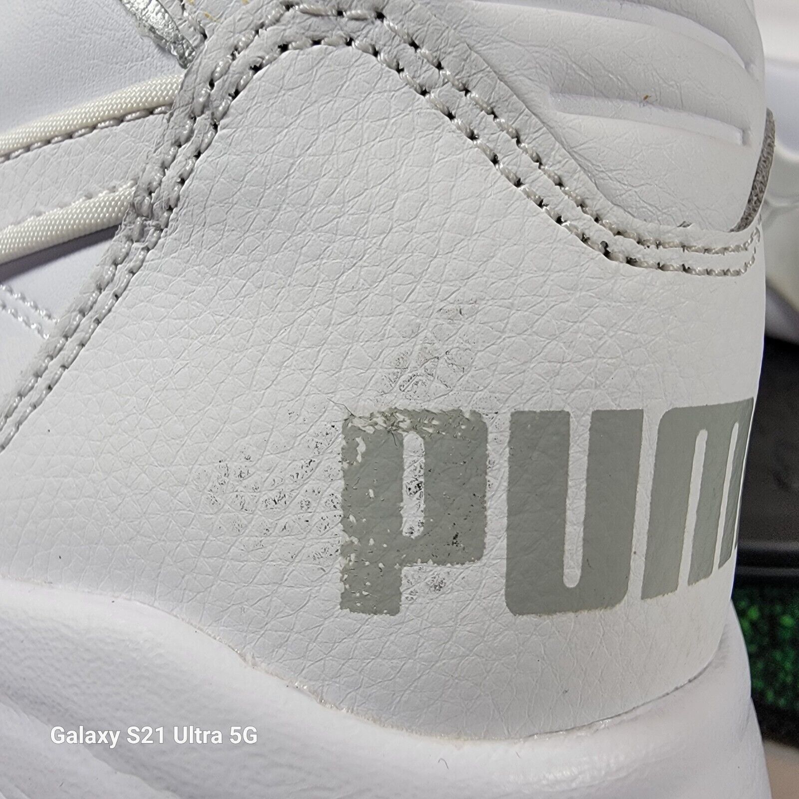 Puma Puma Mens Sz 10.5 Rb Playoff Lace Up Sneakers Casual White Size US 10.5 / EU 43-44 - 8 Thumbnail
